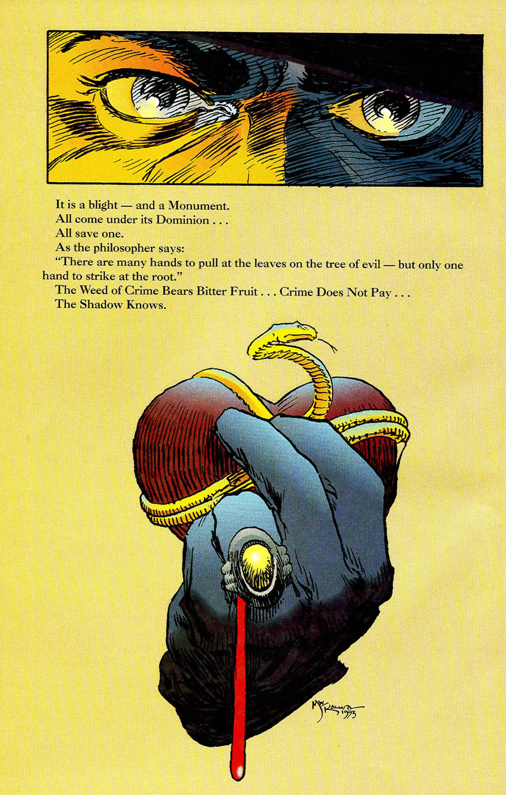 Read online The Shadow: In the Coils of Leviathan comic -  Issue #1 - 8