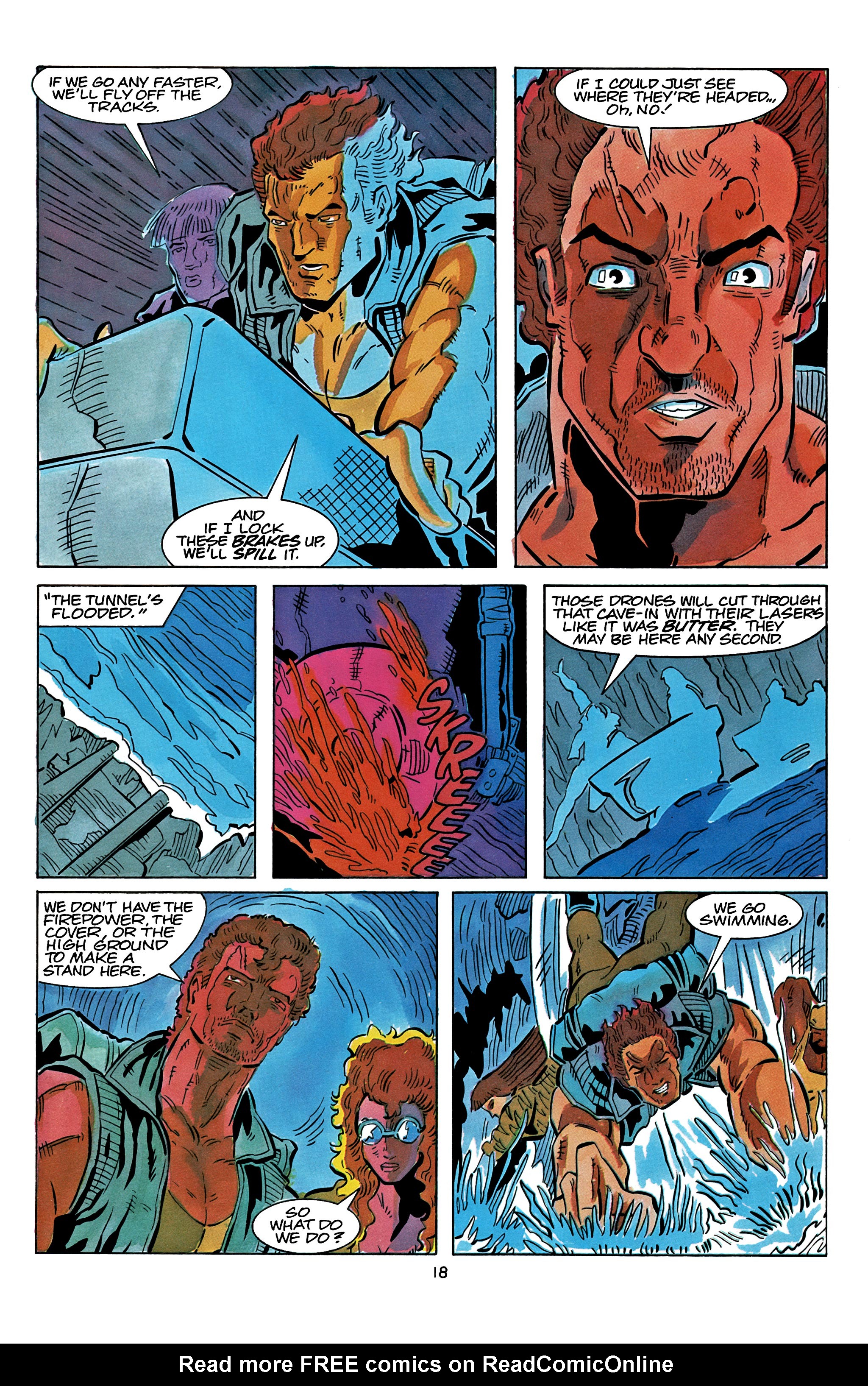 Read online The Terminator (1988) comic -  Issue #8 - 20