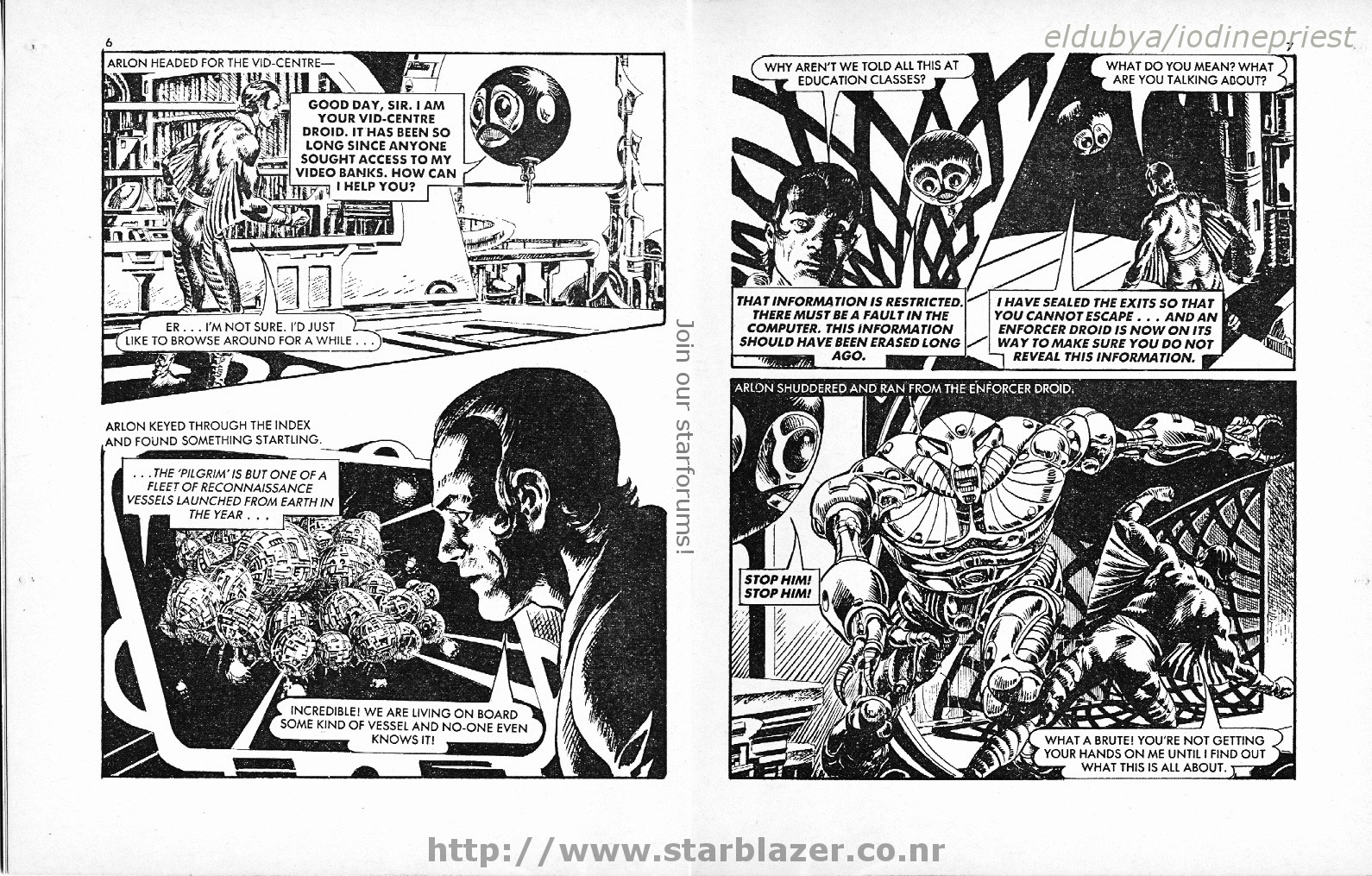 Read online Starblazer comic -  Issue #149 - 5