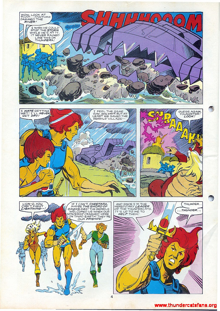 Read online ThunderCats (1987) comic -  Issue #13 - 4