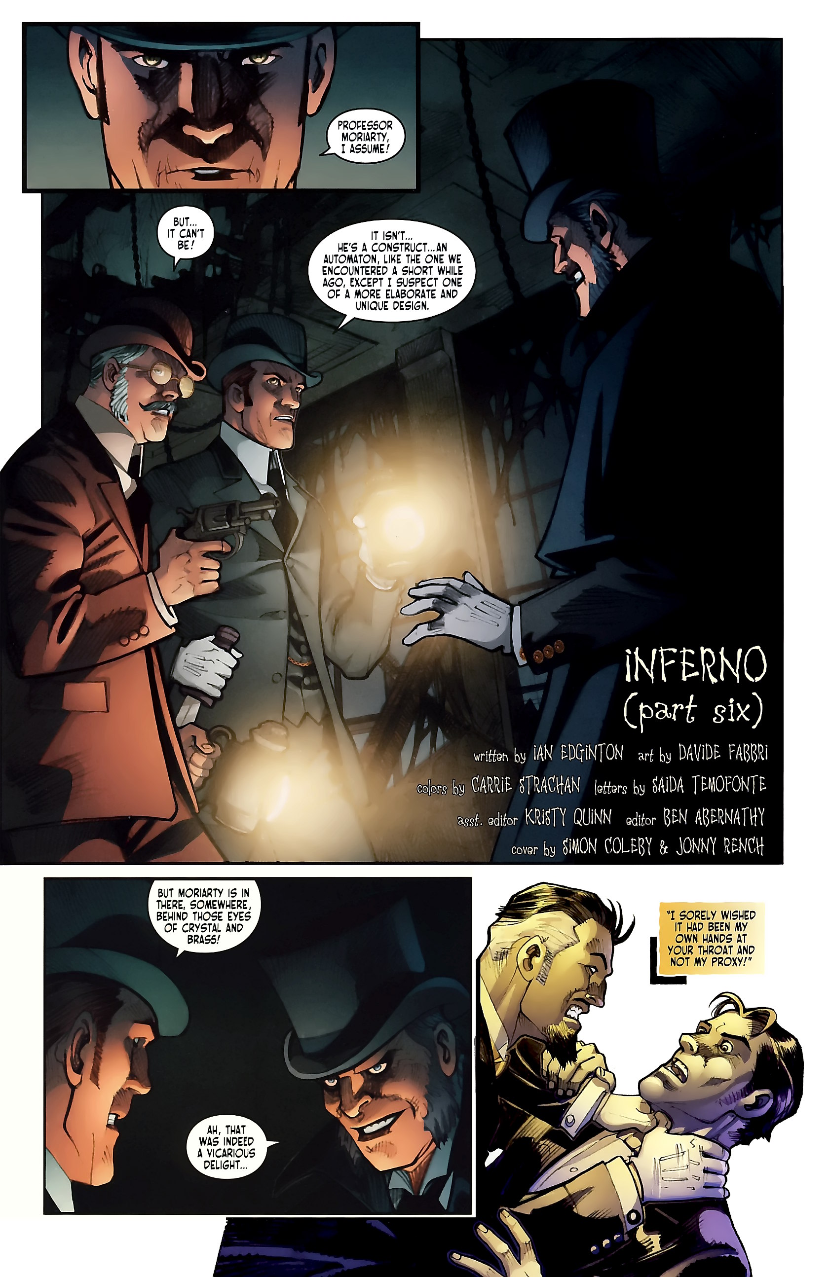 Read online Victorian Undead comic -  Issue #6 - 2