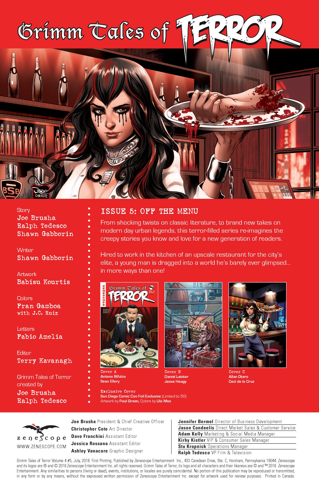 Read online Grimm Tales of Terror (2018) comic -  Issue #5 - 2
