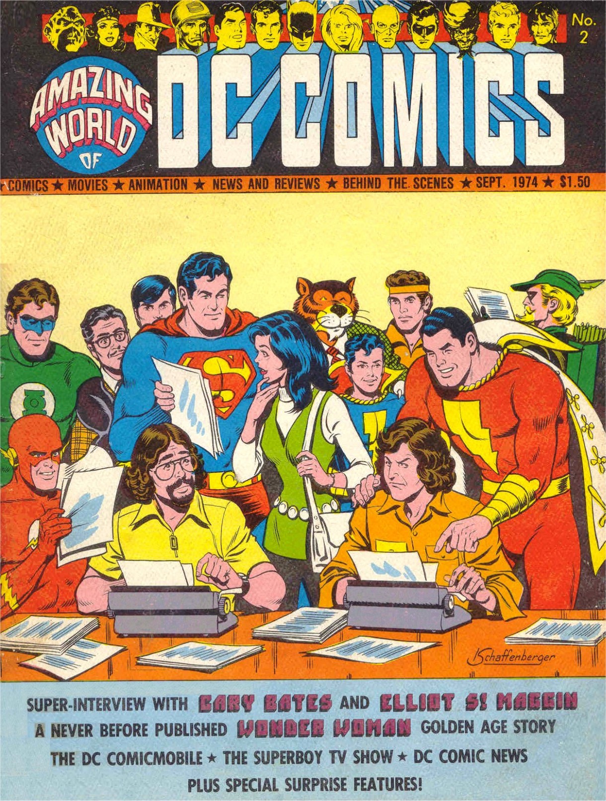 Read online Amazing World of DC Comics comic -  Issue #2 - 1
