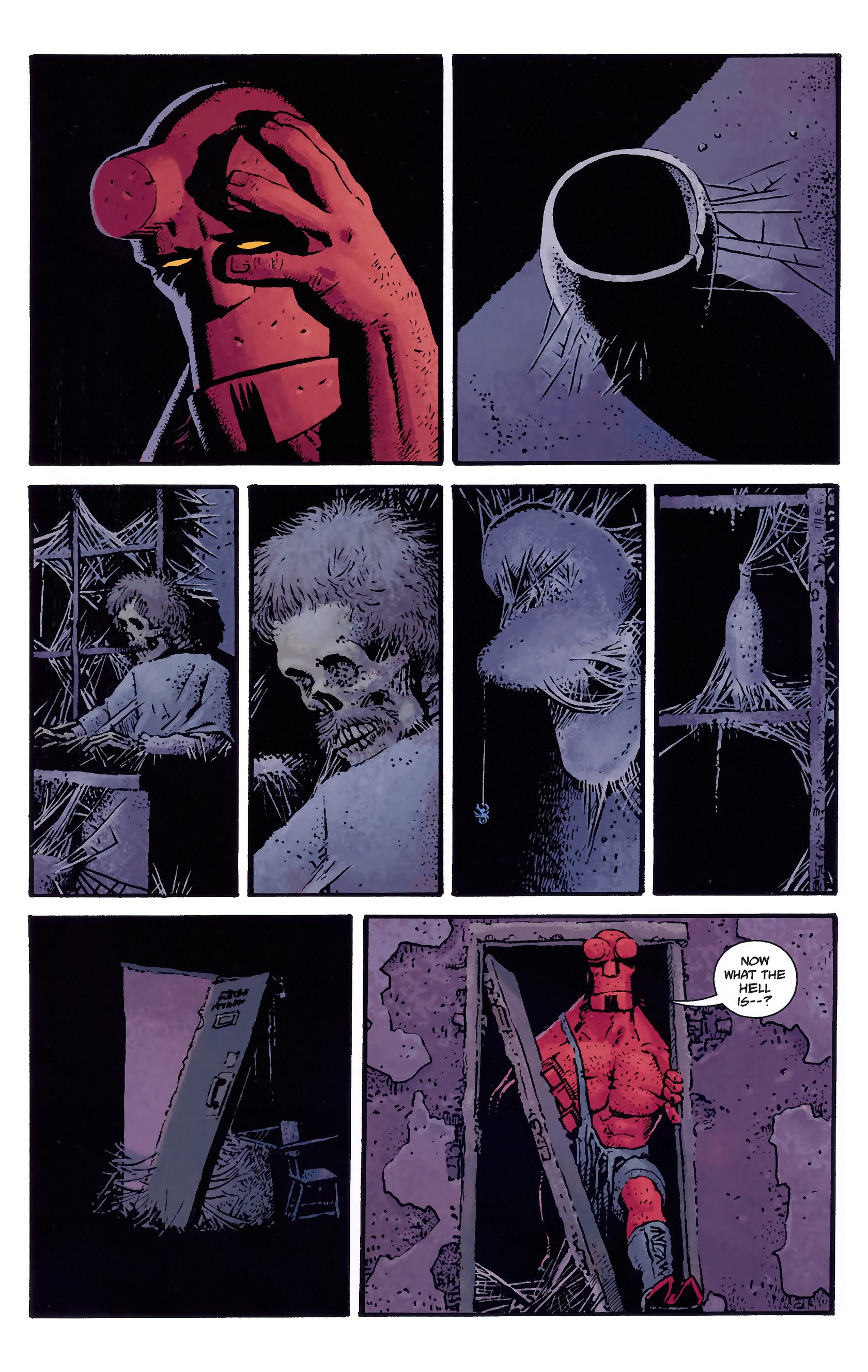 Read online Hellboy: House of the Living Dead comic -  Issue # TPB - 55