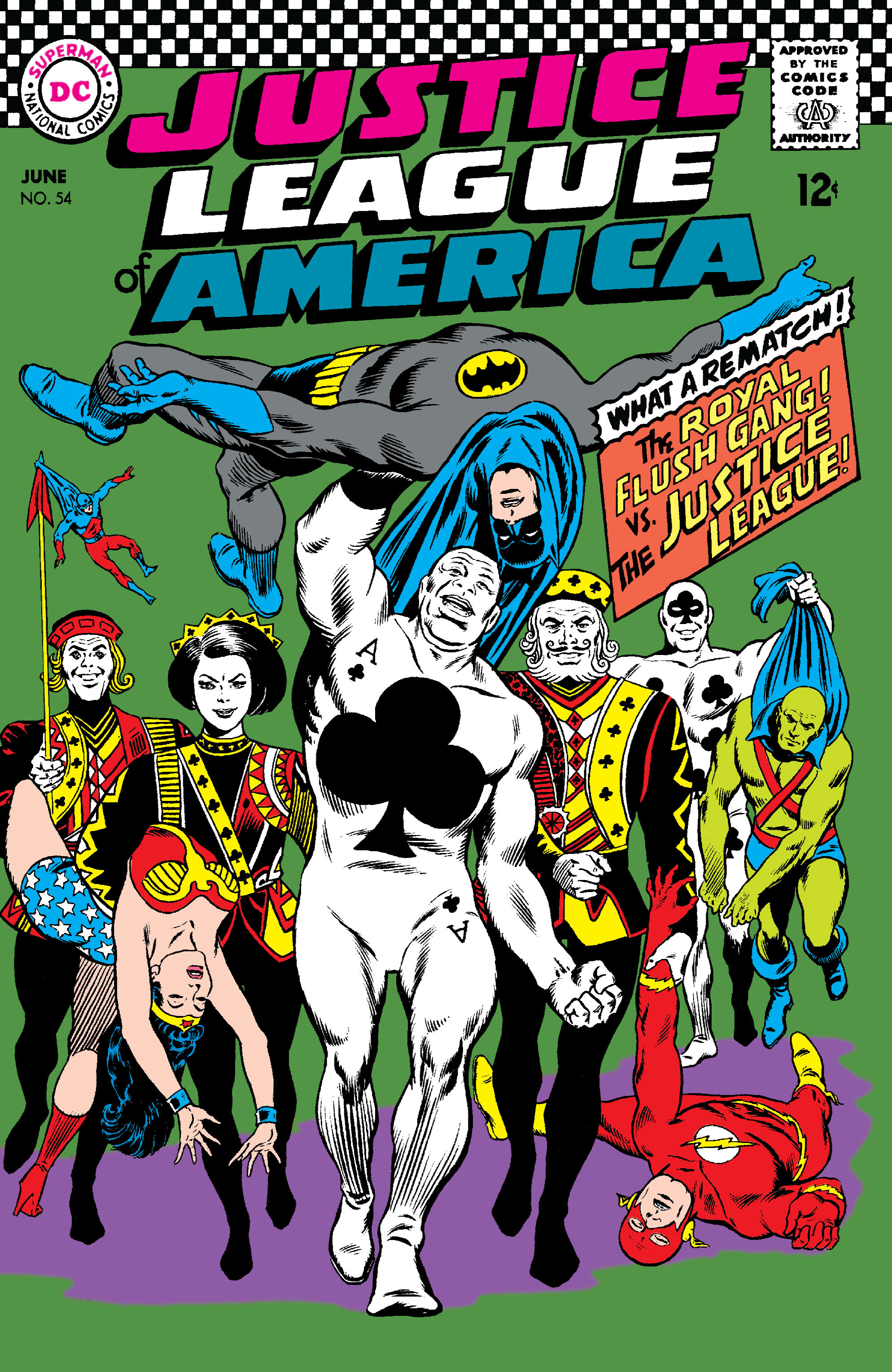 Read online Justice League of America (1960) comic -  Issue #54 - 1