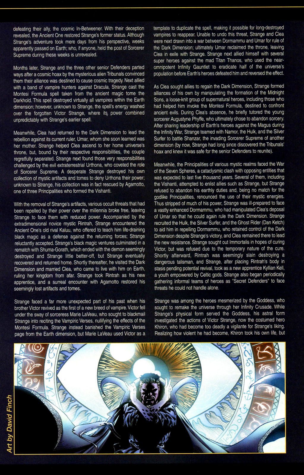 The Official Handbook of the Marvel Universe: Marvel Knights issue Full - Page 18