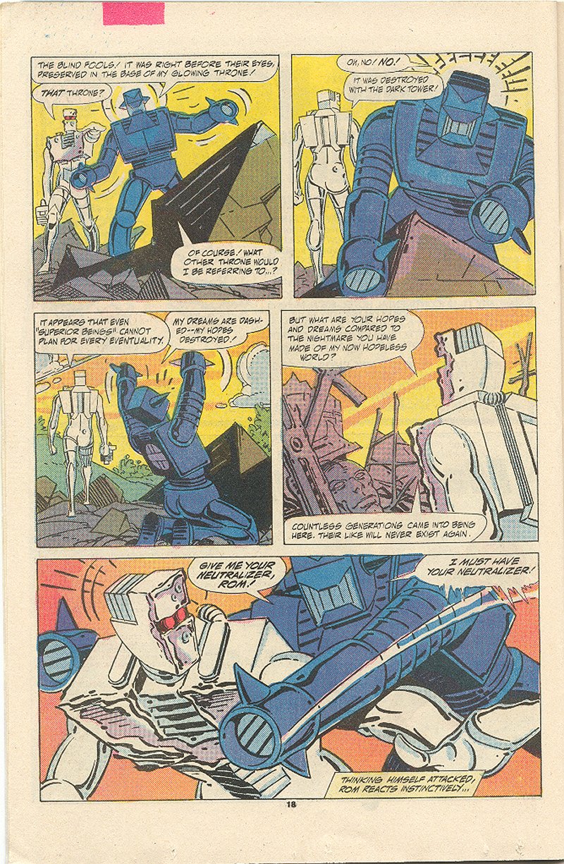 Read online ROM (1979) comic -  Issue #75 - 18
