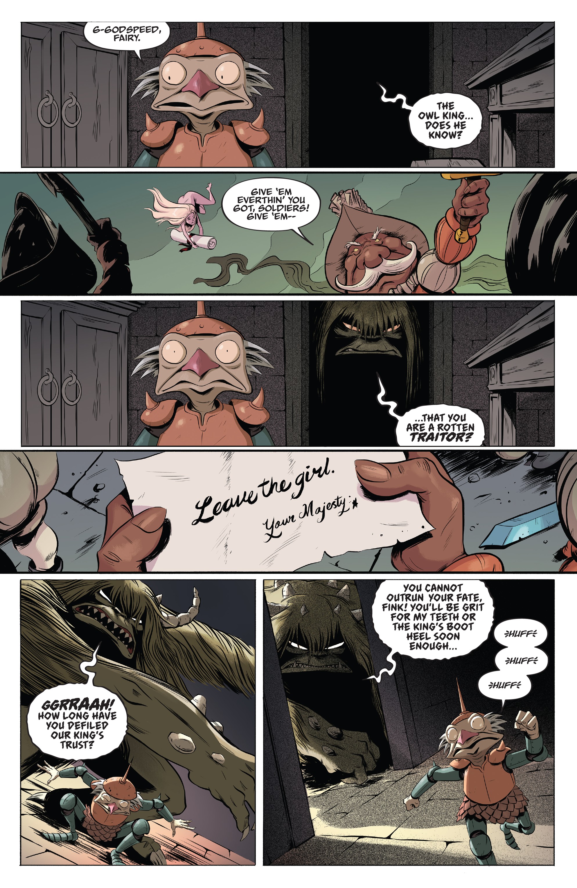 Read online Jim Henson's Labyrinth: Coronation comic -  Issue #10 - 14