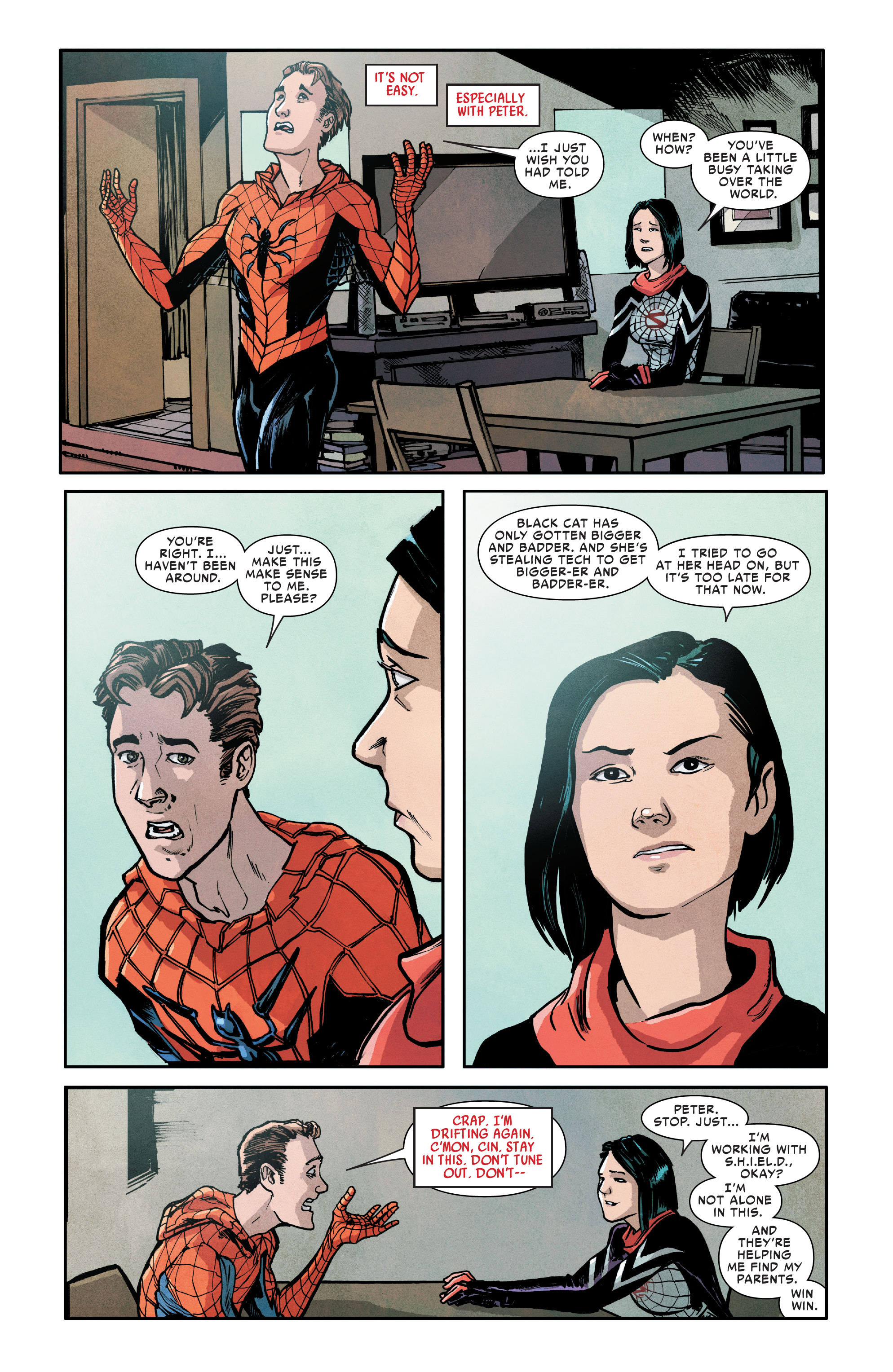 Read online Silk: Out of the Spider-Verse comic -  Issue # TPB 1 (Part 3) - 60