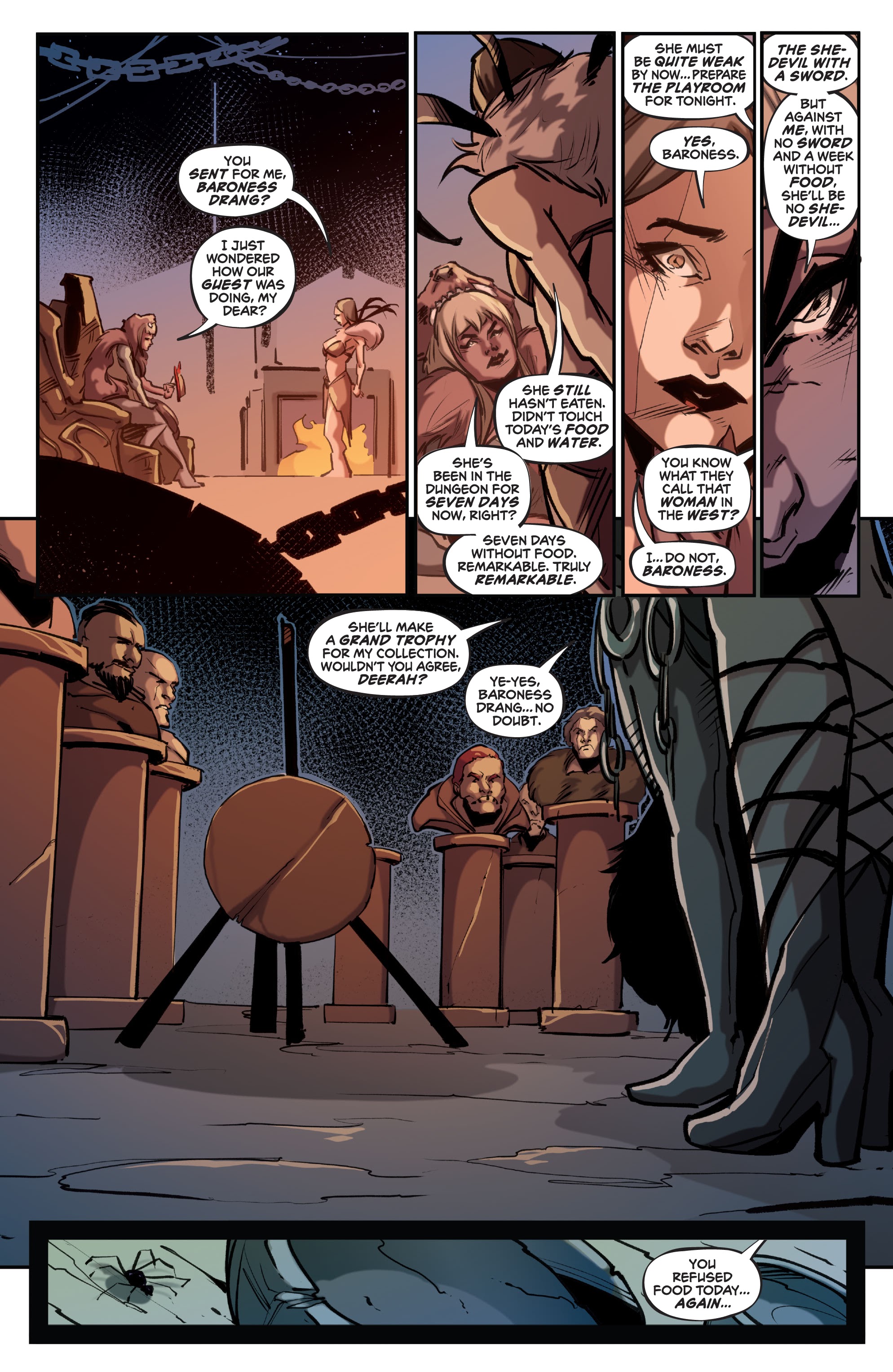 Read online Red Sonja (2021) comic -  Issue #7 - 12