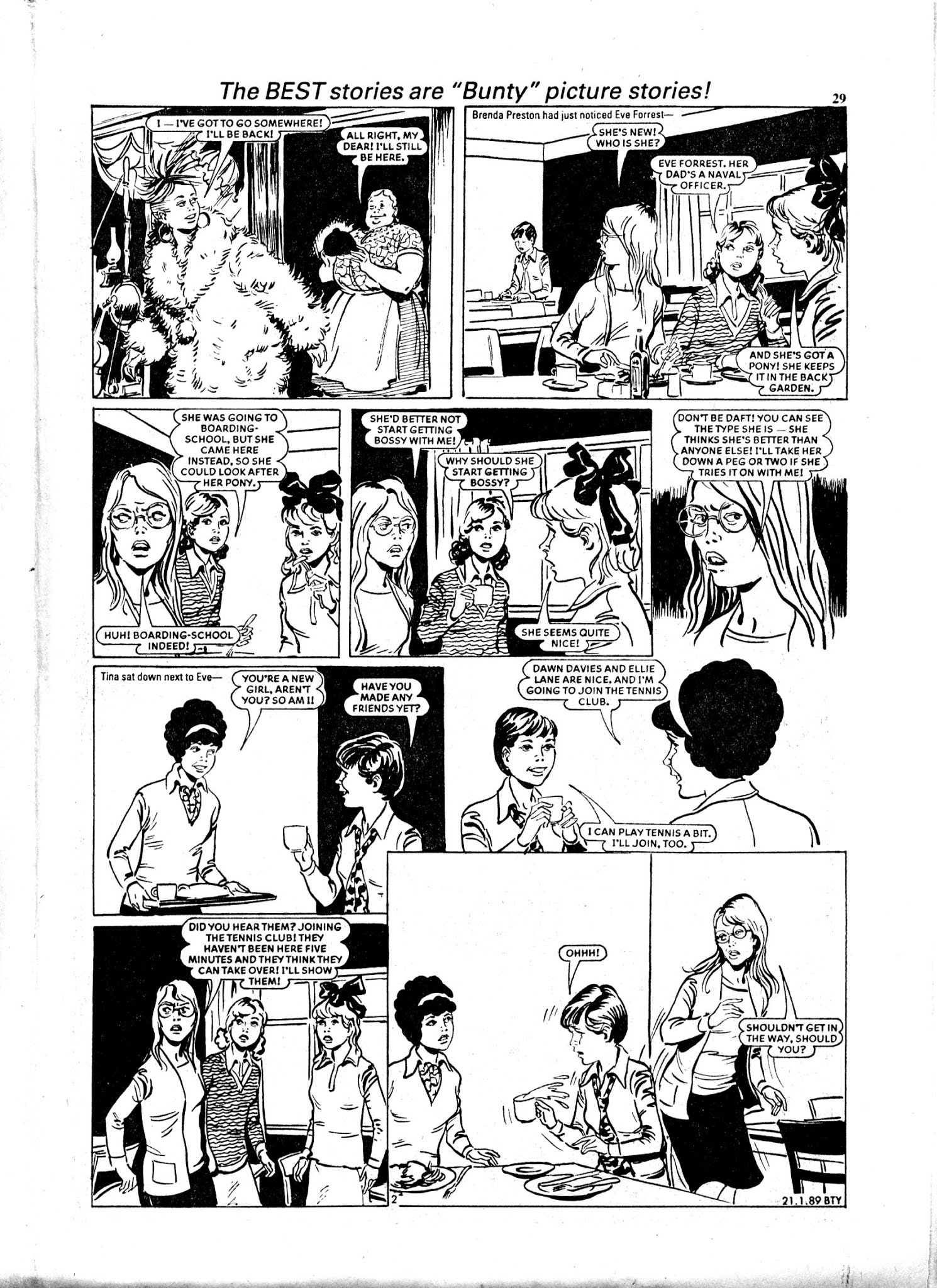 Read online Bunty comic -  Issue #1619 - 29