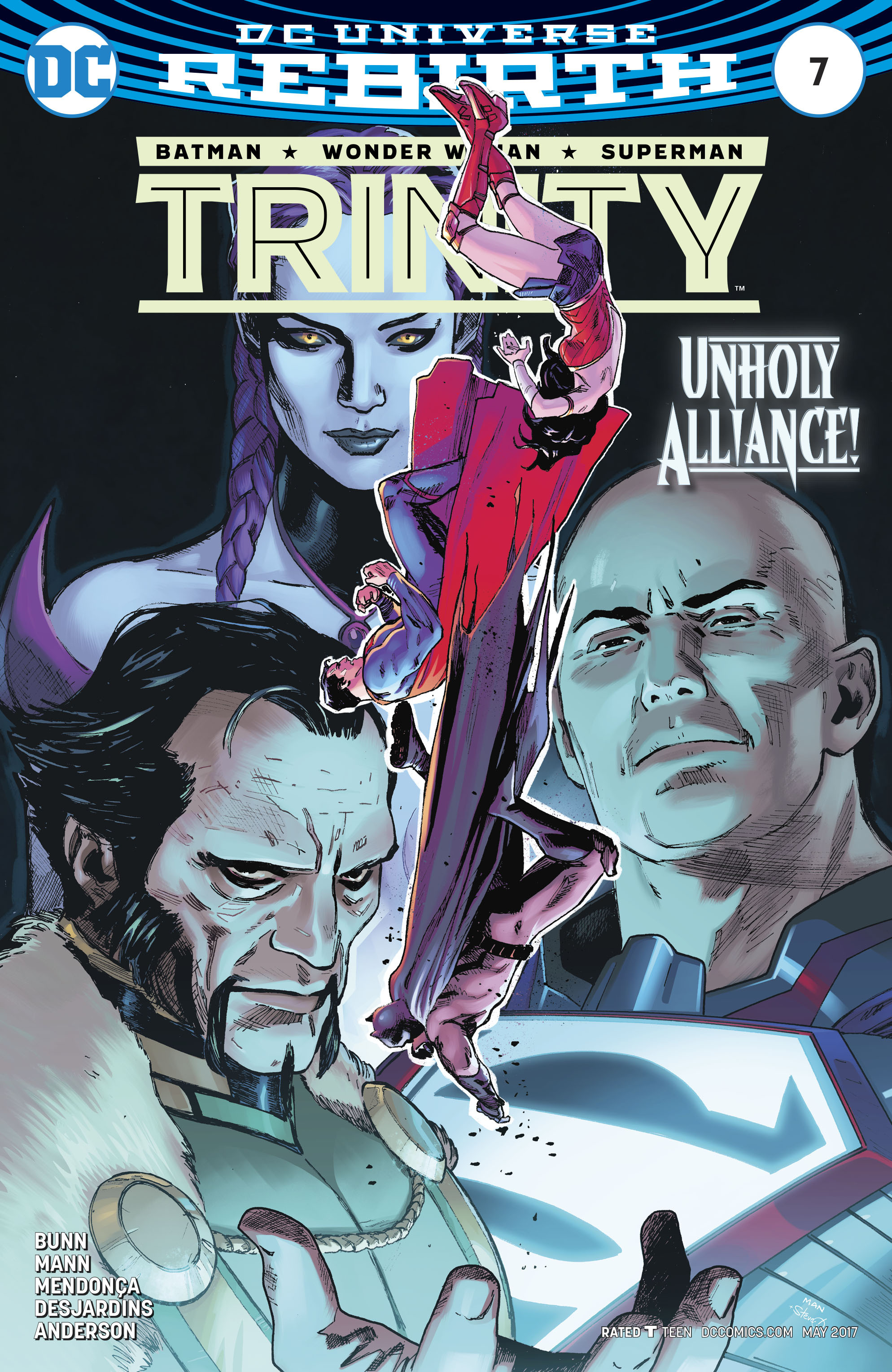 Read online Trinity (2016) comic -  Issue #7 - 1