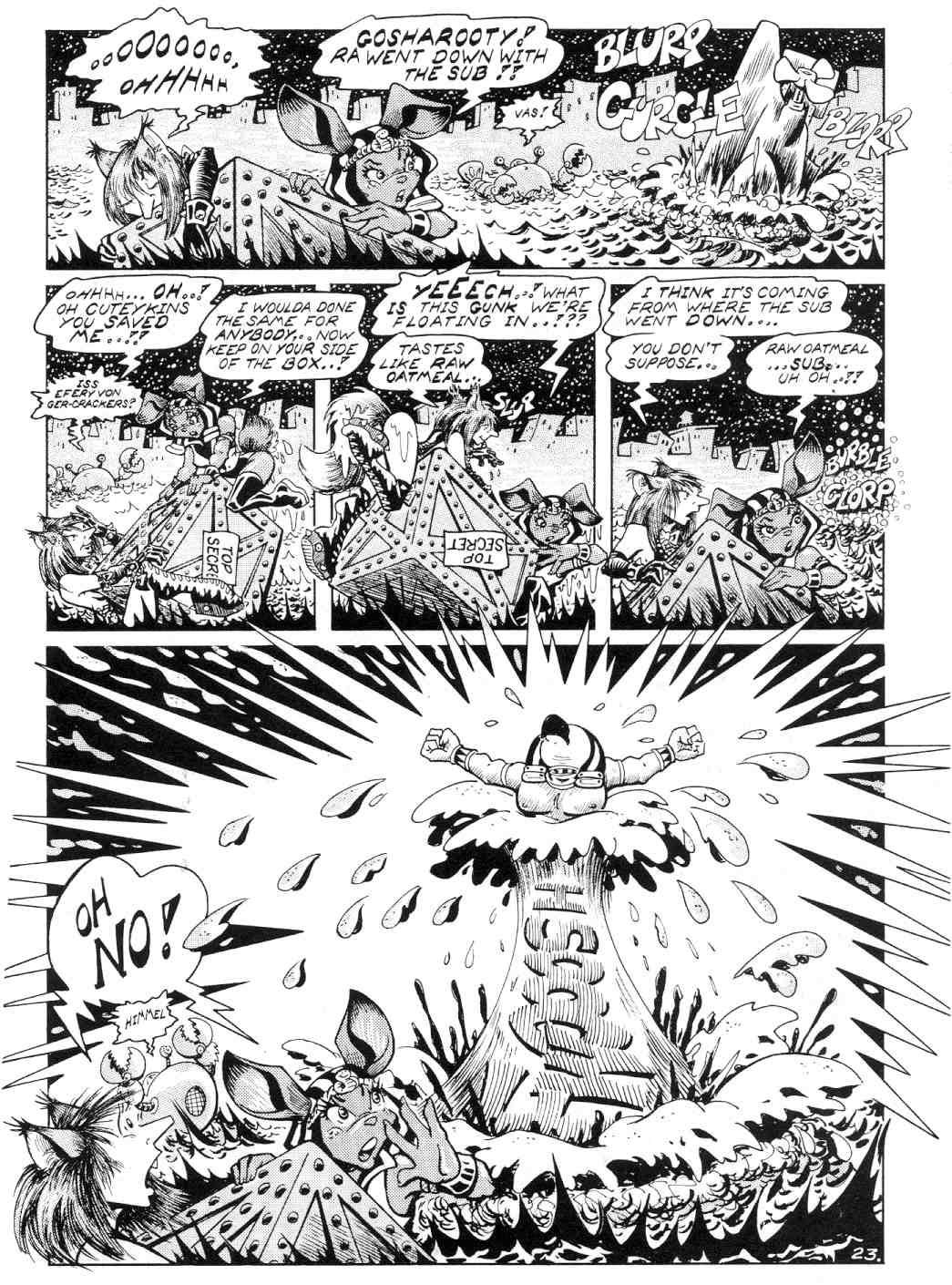 Read online Army  Surplus Komikz Featuring: Cutey Bunny comic -  Issue #4 - 25
