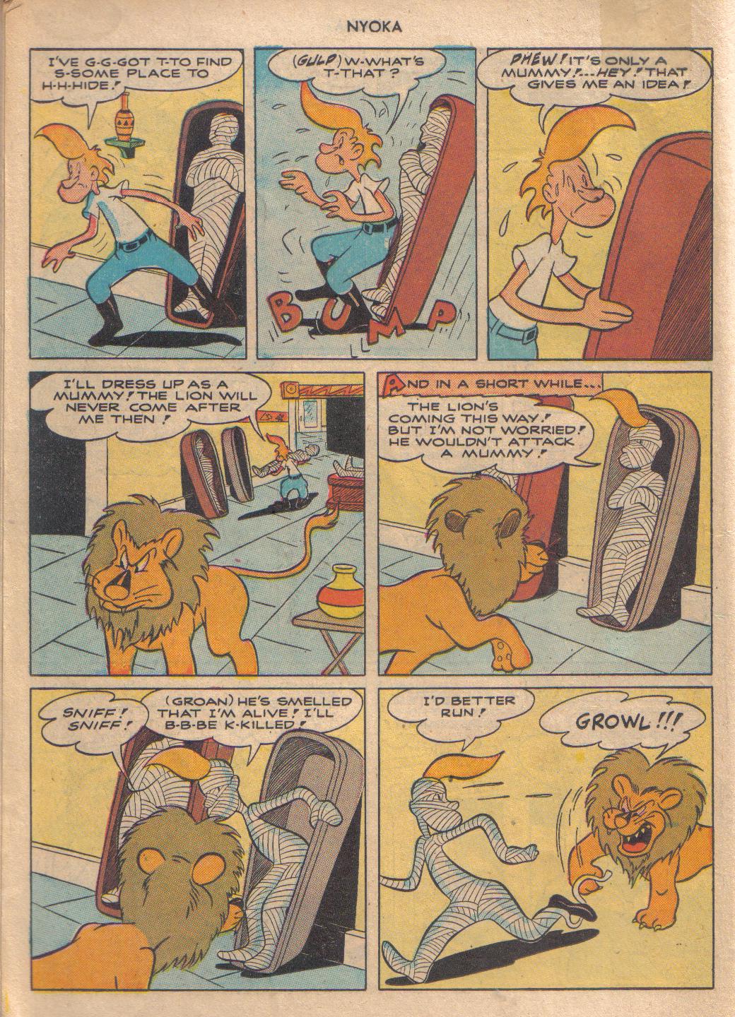 Read online Nyoka the Jungle Girl (1945) comic -  Issue #22 - 15
