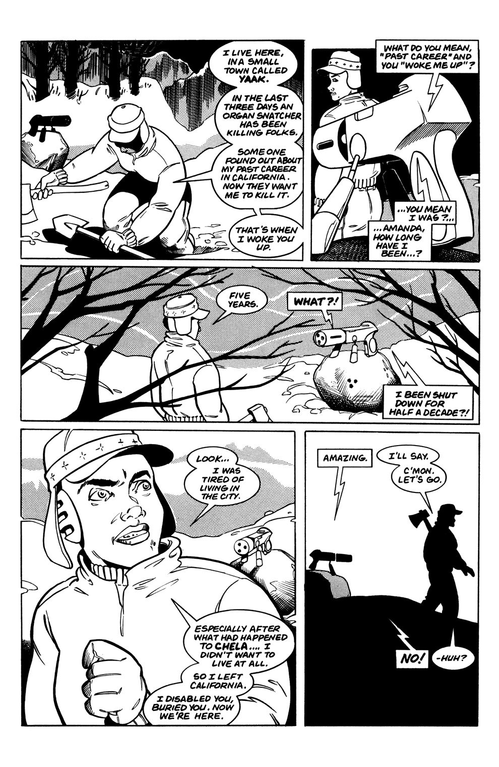 Read online Amanda & Gunn comic -  Issue #1 - 27