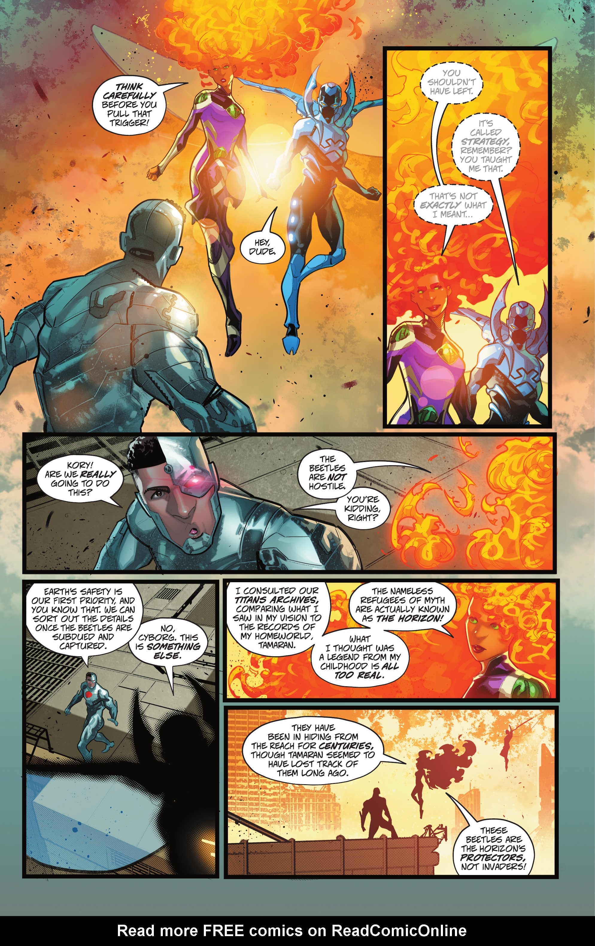 Read online Blue Beetle: Graduation Day comic -  Issue #5 - 7