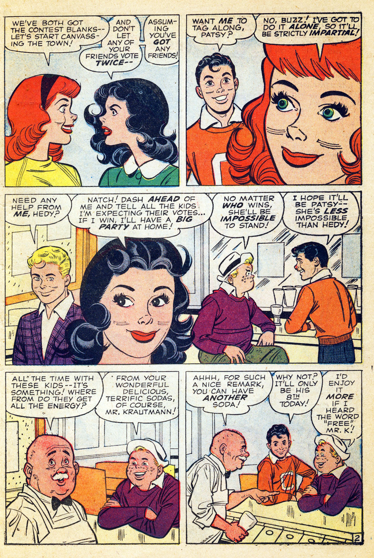 Read online Patsy and Hedy comic -  Issue #62 - 11