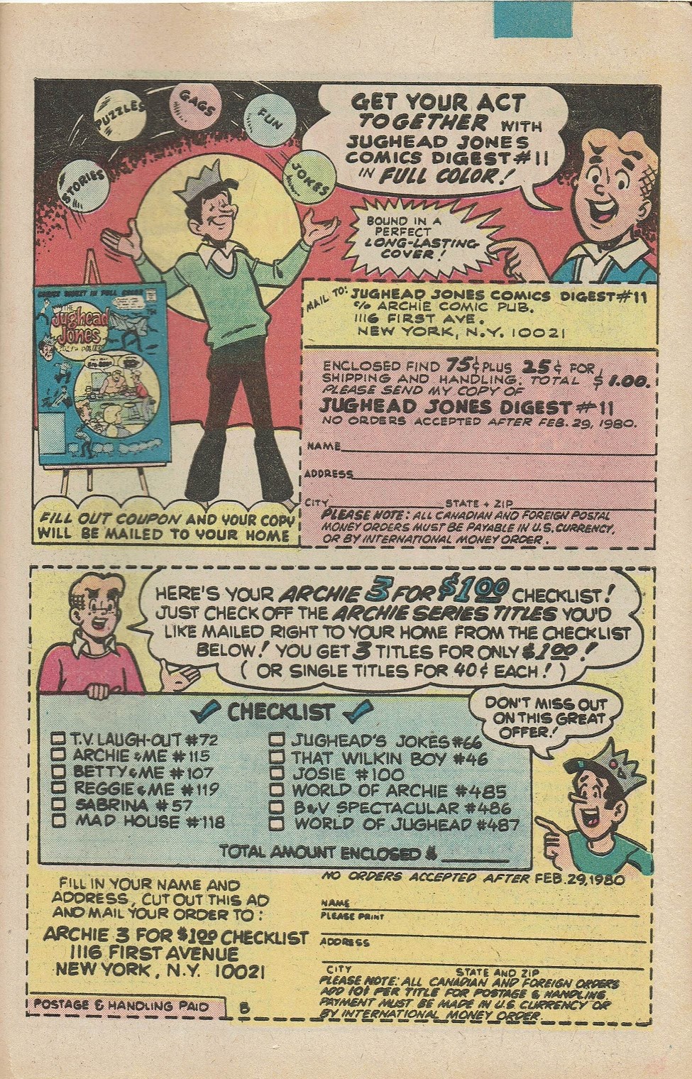 Read online Archie's Joke Book Magazine comic -  Issue #262 - 33