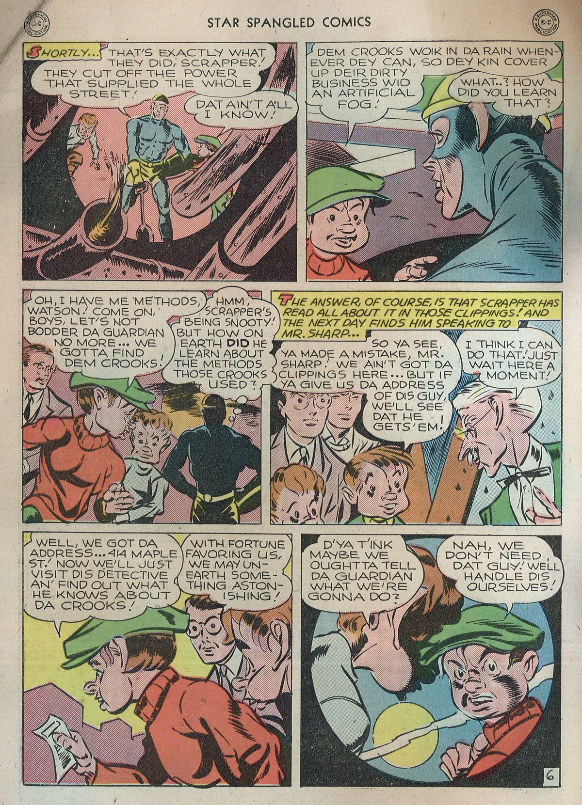 Read online Star Spangled Comics comic -  Issue #45 - 8