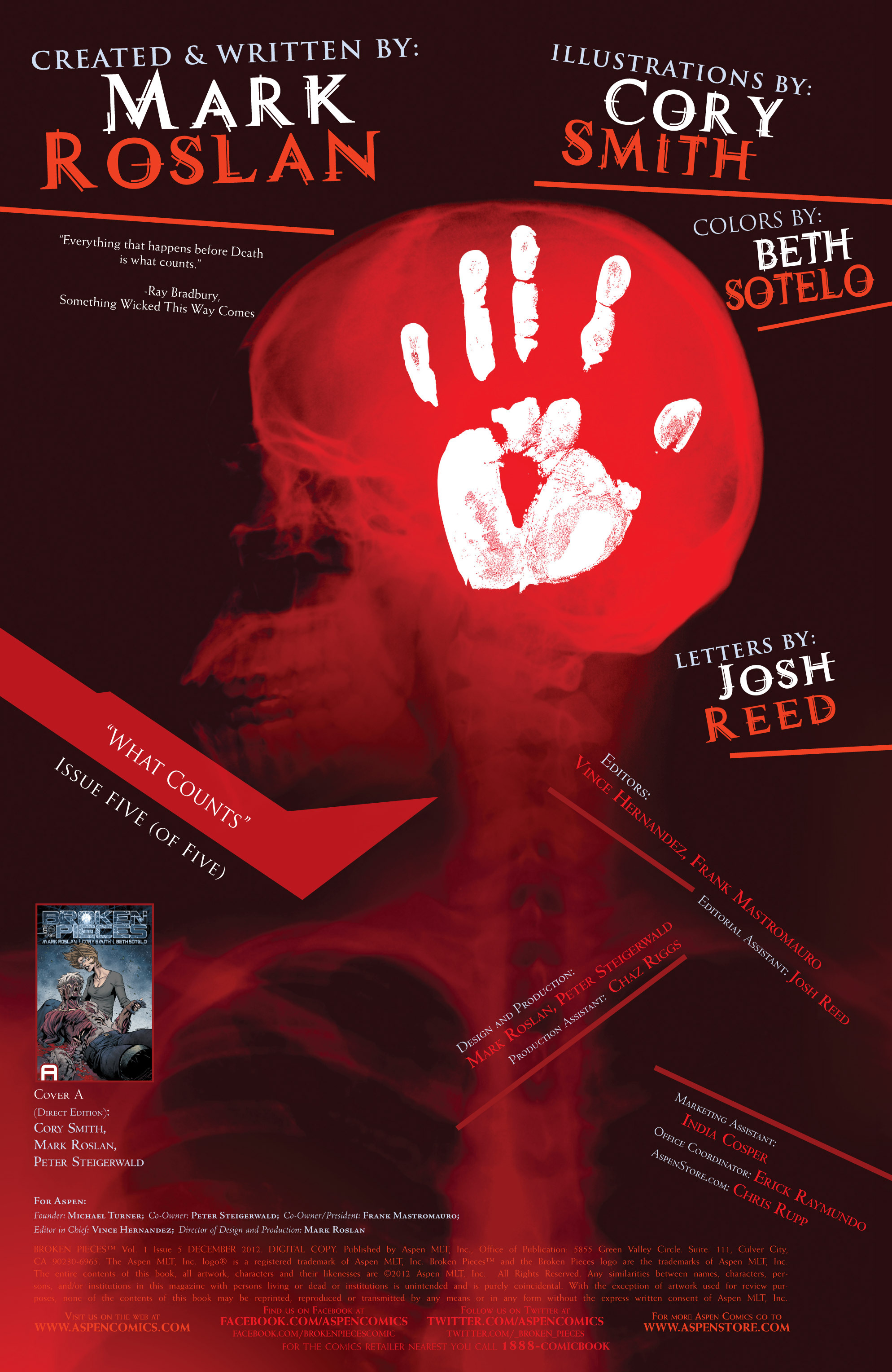 Read online Broken Pieces comic -  Issue #5 - 2