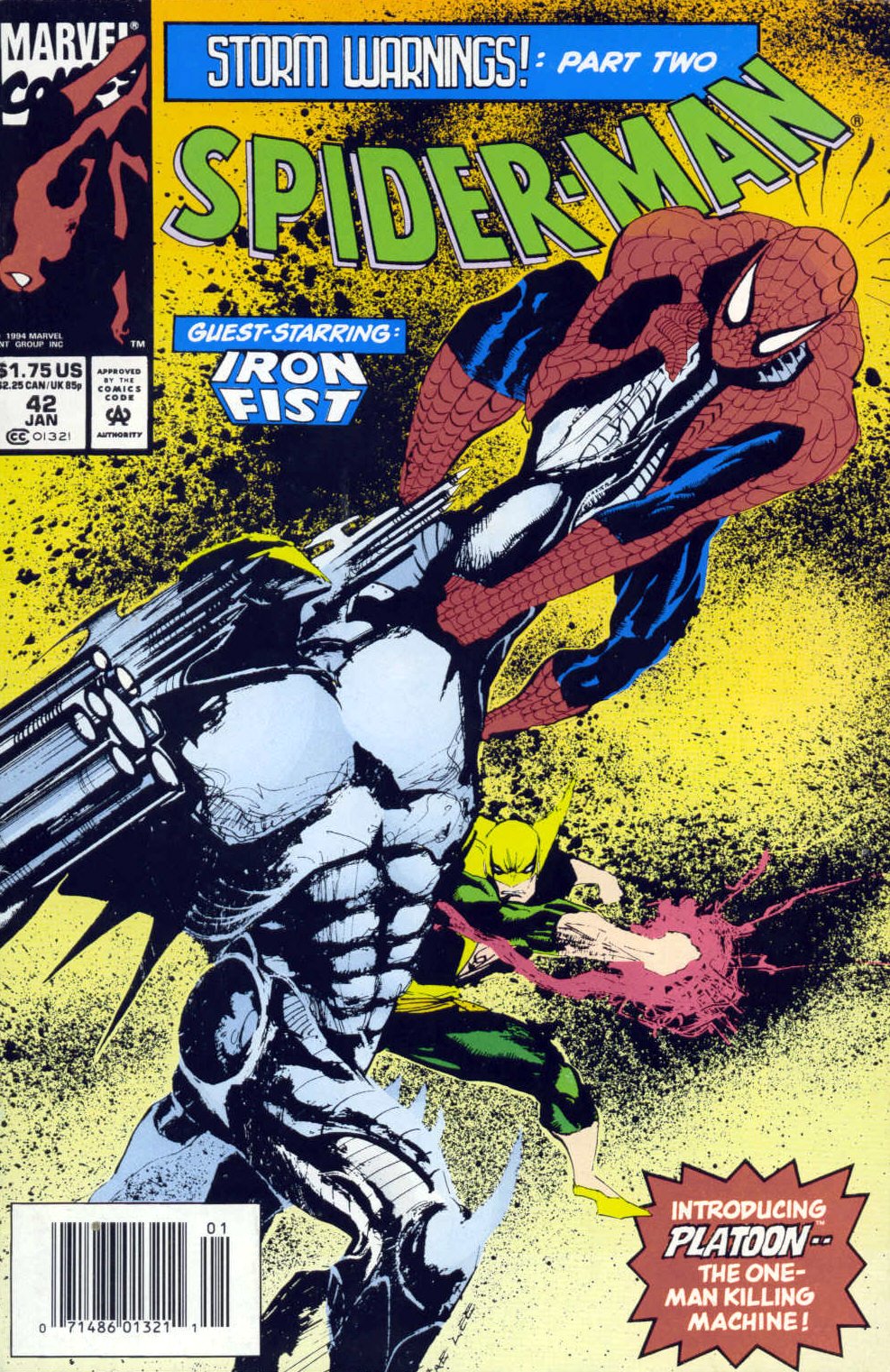 Read online Spider-Man (1990) comic -  Issue #42 - Lock And Load - 1