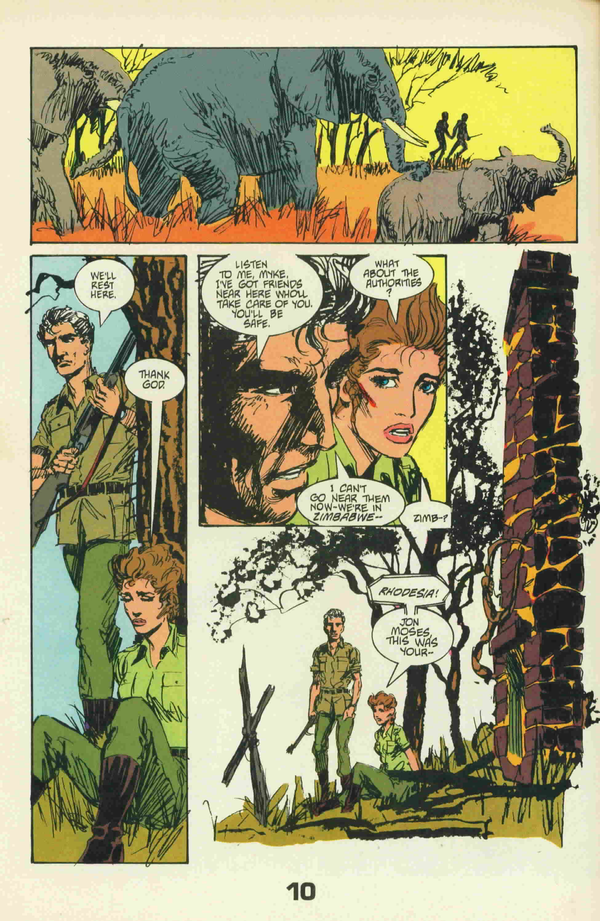 Read online Jon Sable, Freelance comic -  Issue #39 - 14