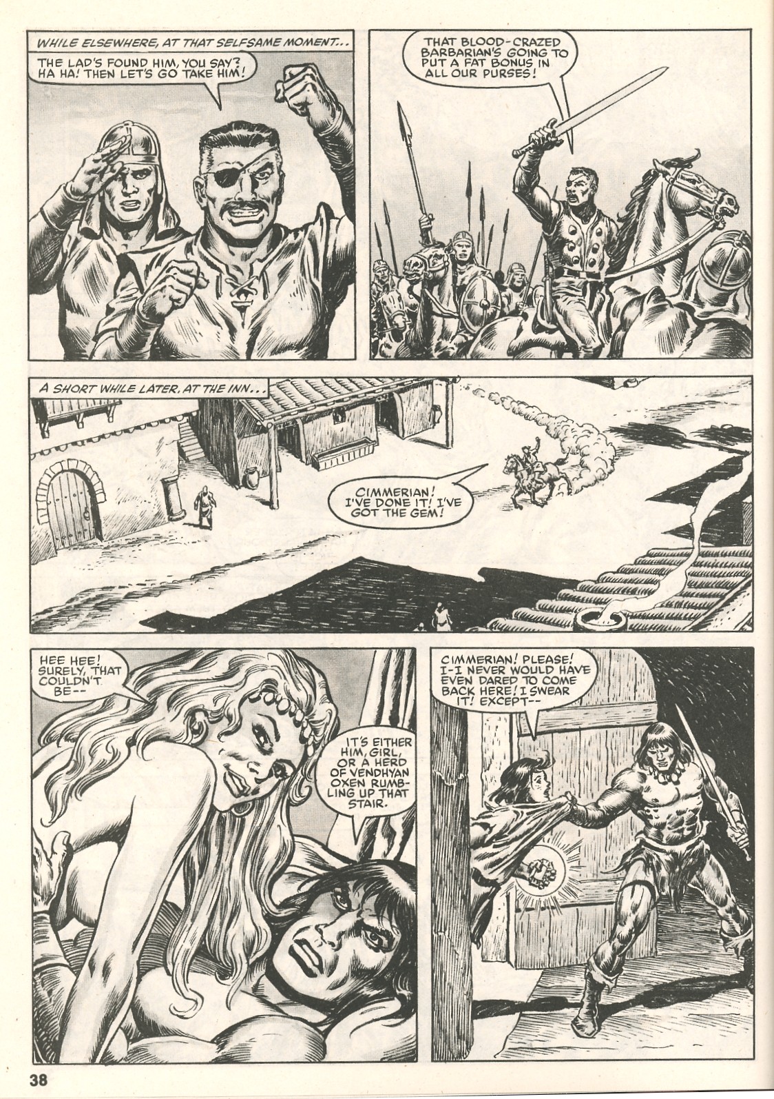 Read online The Savage Sword Of Conan comic -  Issue #109 - 40