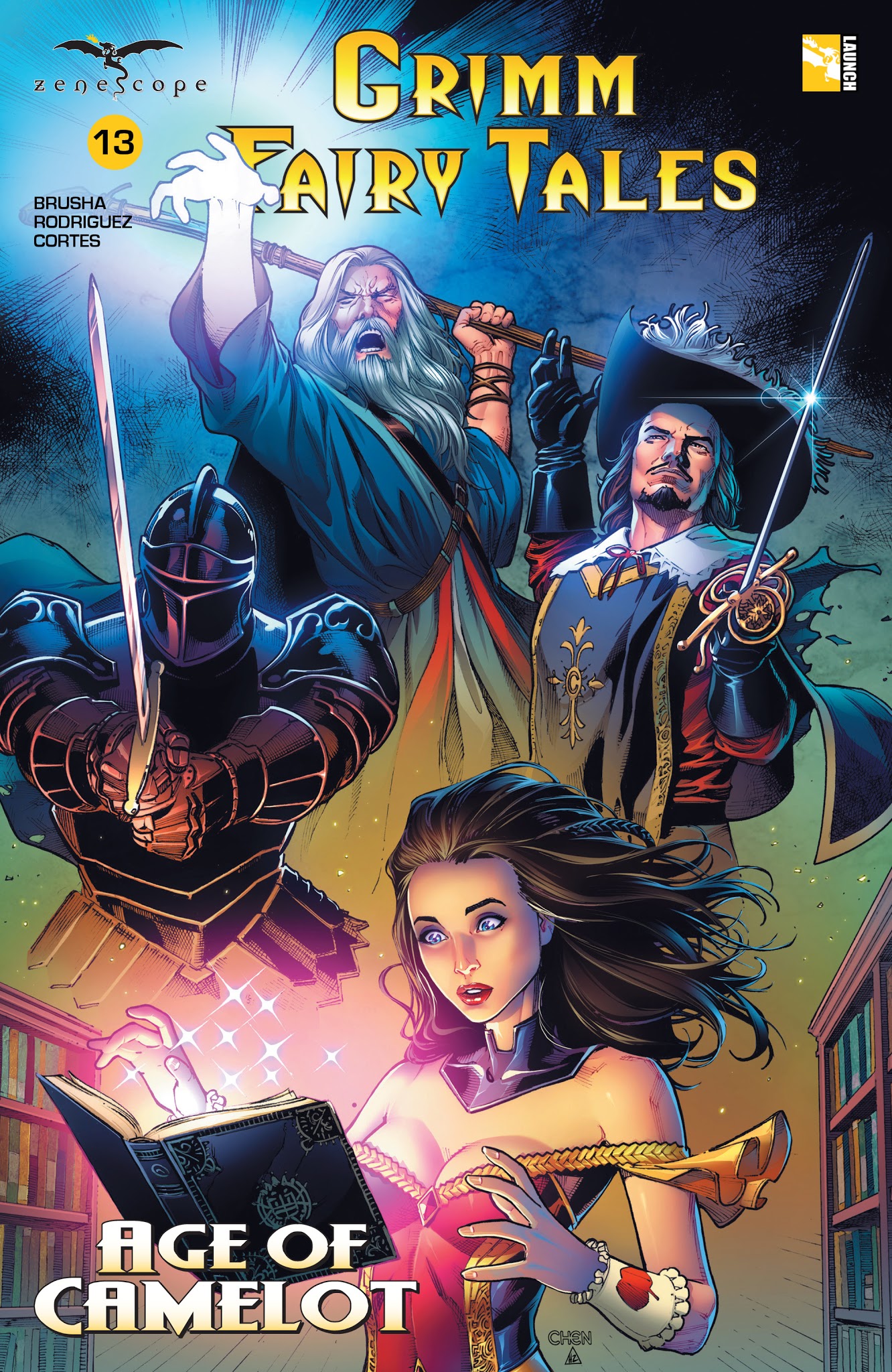 Read online Grimm Fairy Tales (2016) comic -  Issue #13 - 1