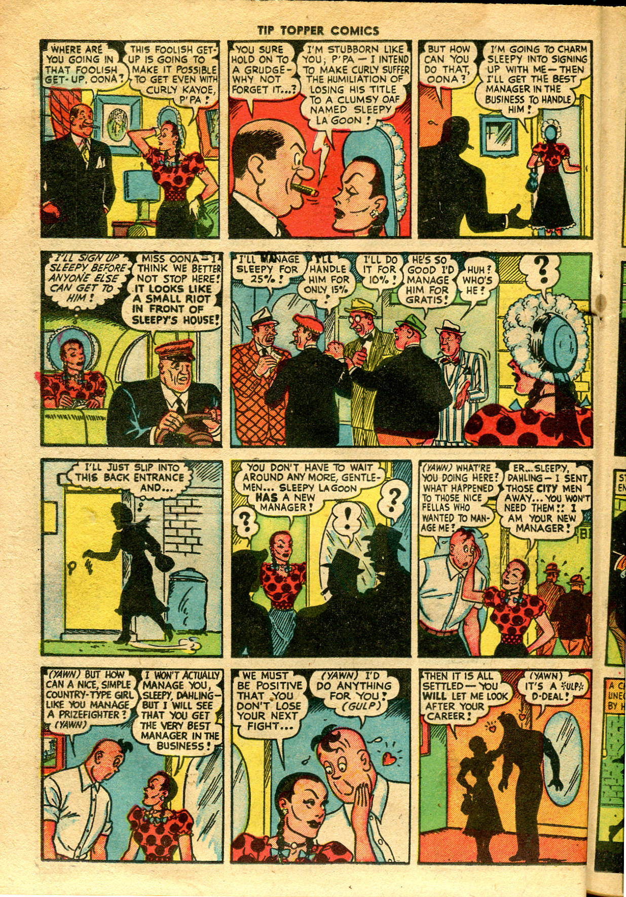 Read online Tip Topper Comics comic -  Issue #6 - 22