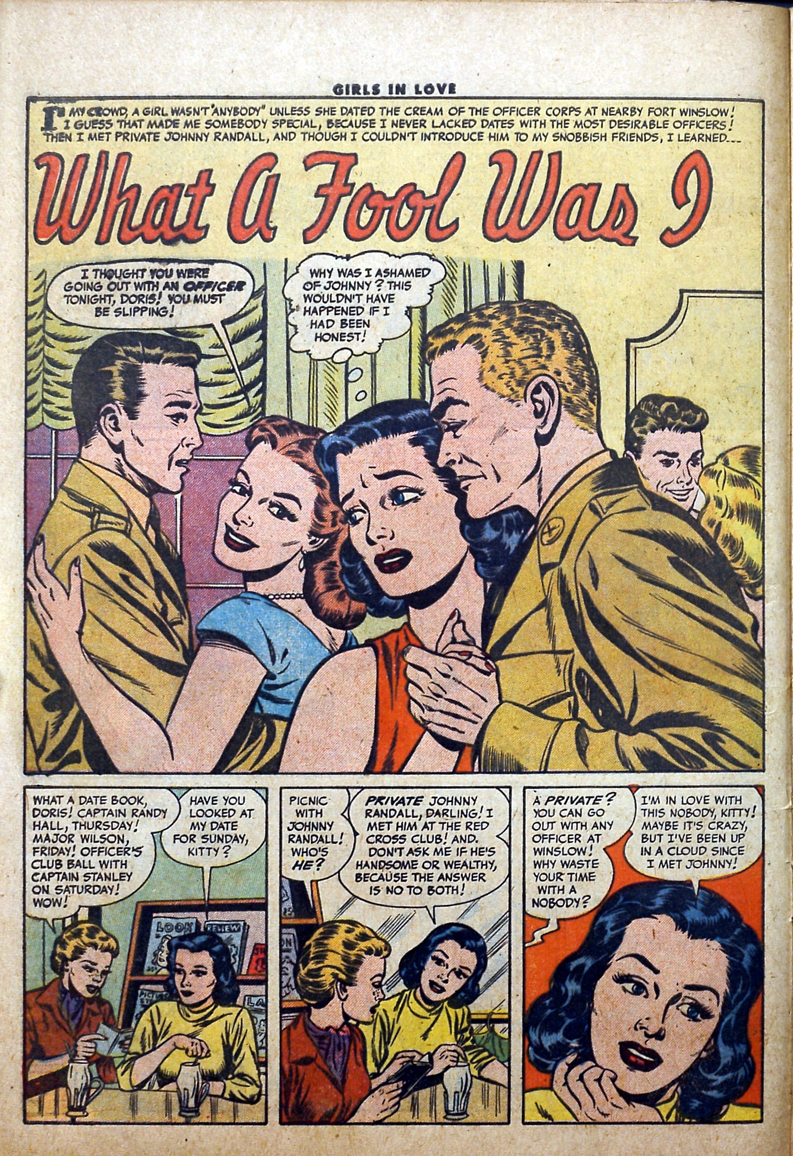 Read online Girls in Love (1955) comic -  Issue #54 - 12