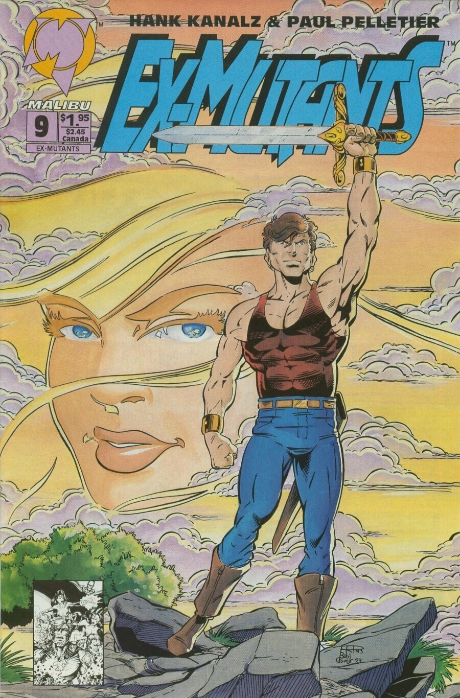 Read online Ex-Mutants comic -  Issue #9 - 1