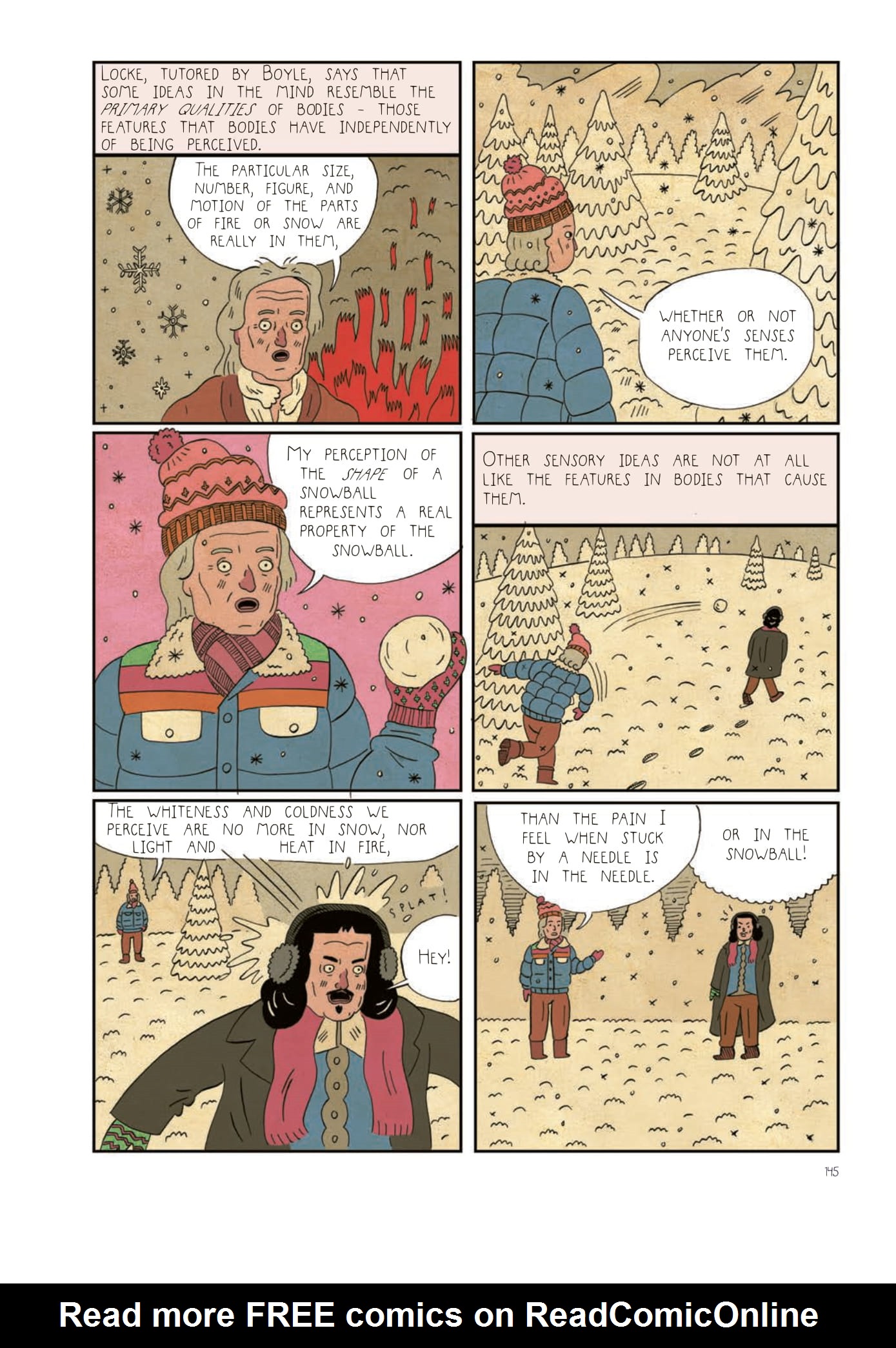 Read online Heretics!: The Wondrous (and Dangerous) Beginnings of Modern Philosophy comic -  Issue # TPB (Part 2) - 47