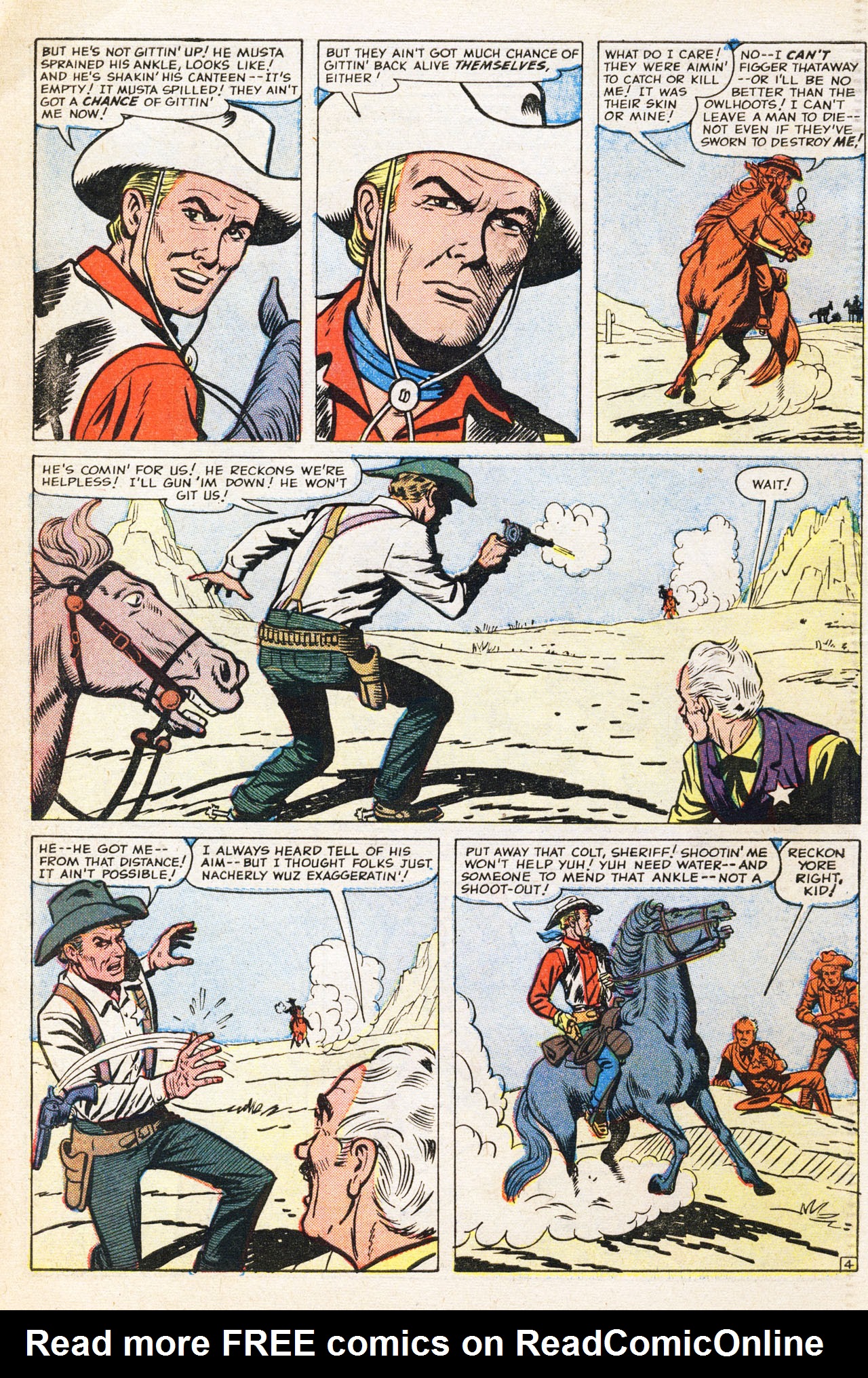 Read online Gunsmoke Western comic -  Issue #49 - 6