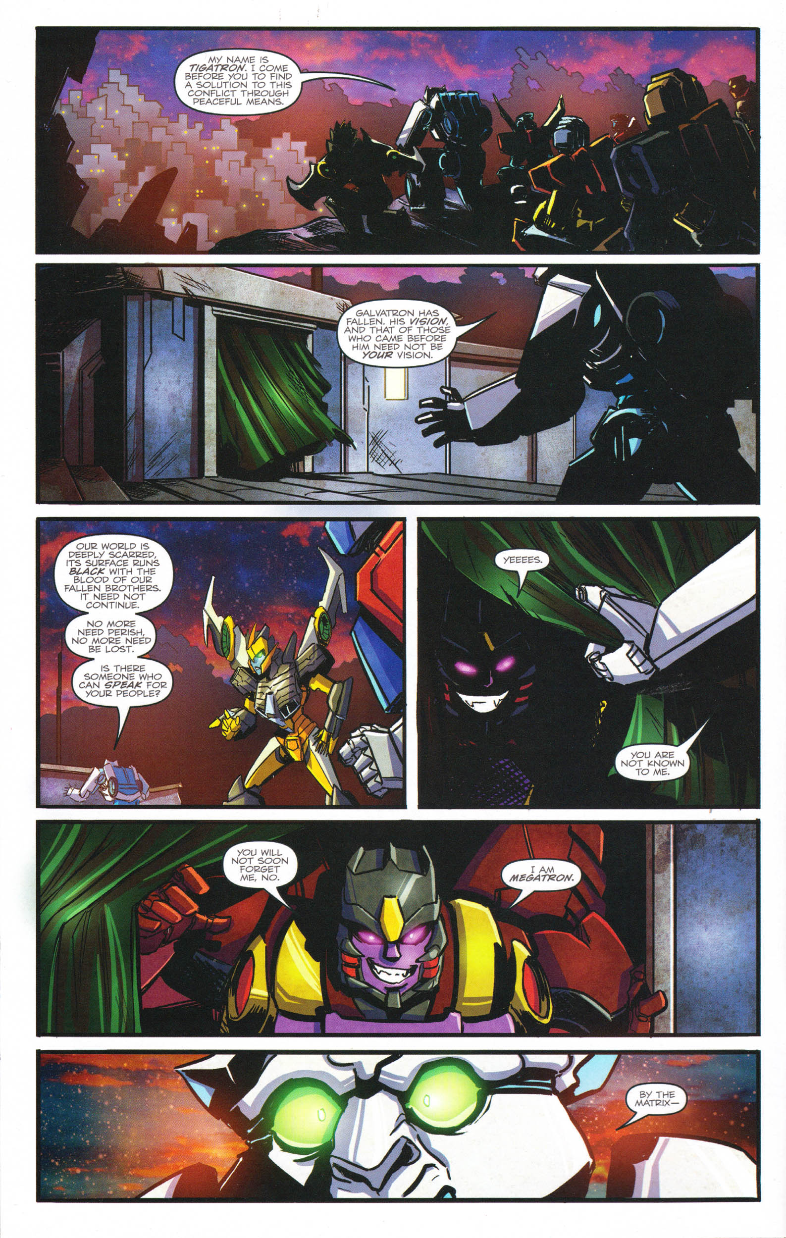 Read online Transformers: Dawn of the Predacus comic -  Issue # Full - 9
