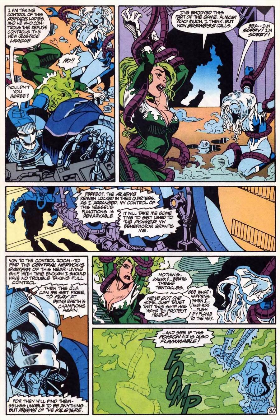 Read online Justice League America comic -  Issue #100 - 34