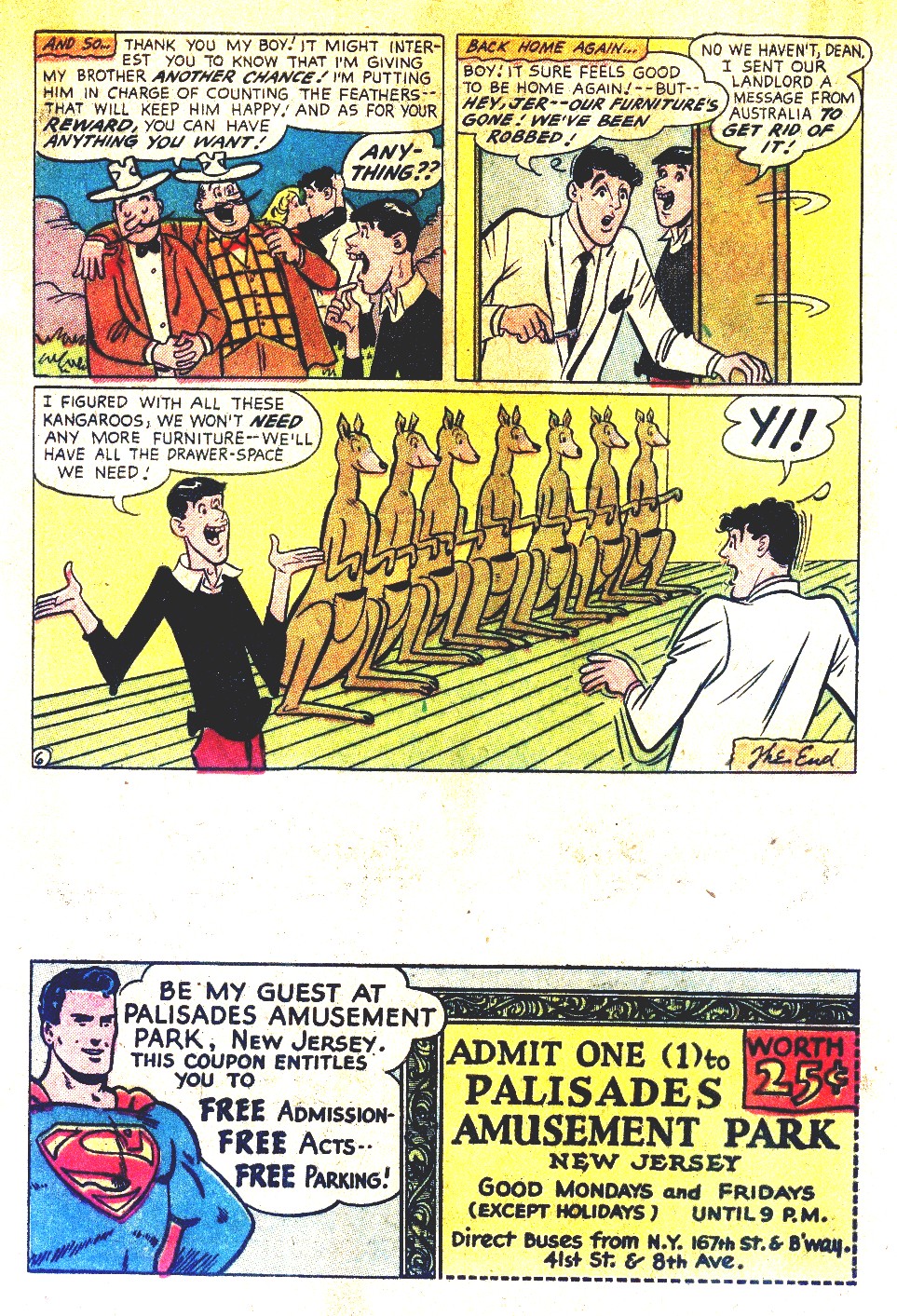 Read online The Adventures of Dean Martin and Jerry Lewis comic -  Issue #32 - 32