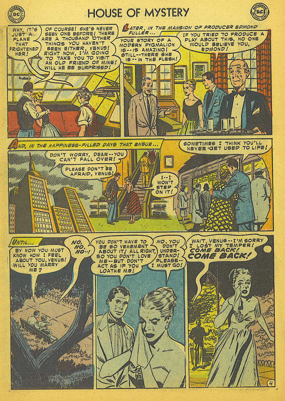 Read online House of Mystery (1951) comic -  Issue #37 - 6