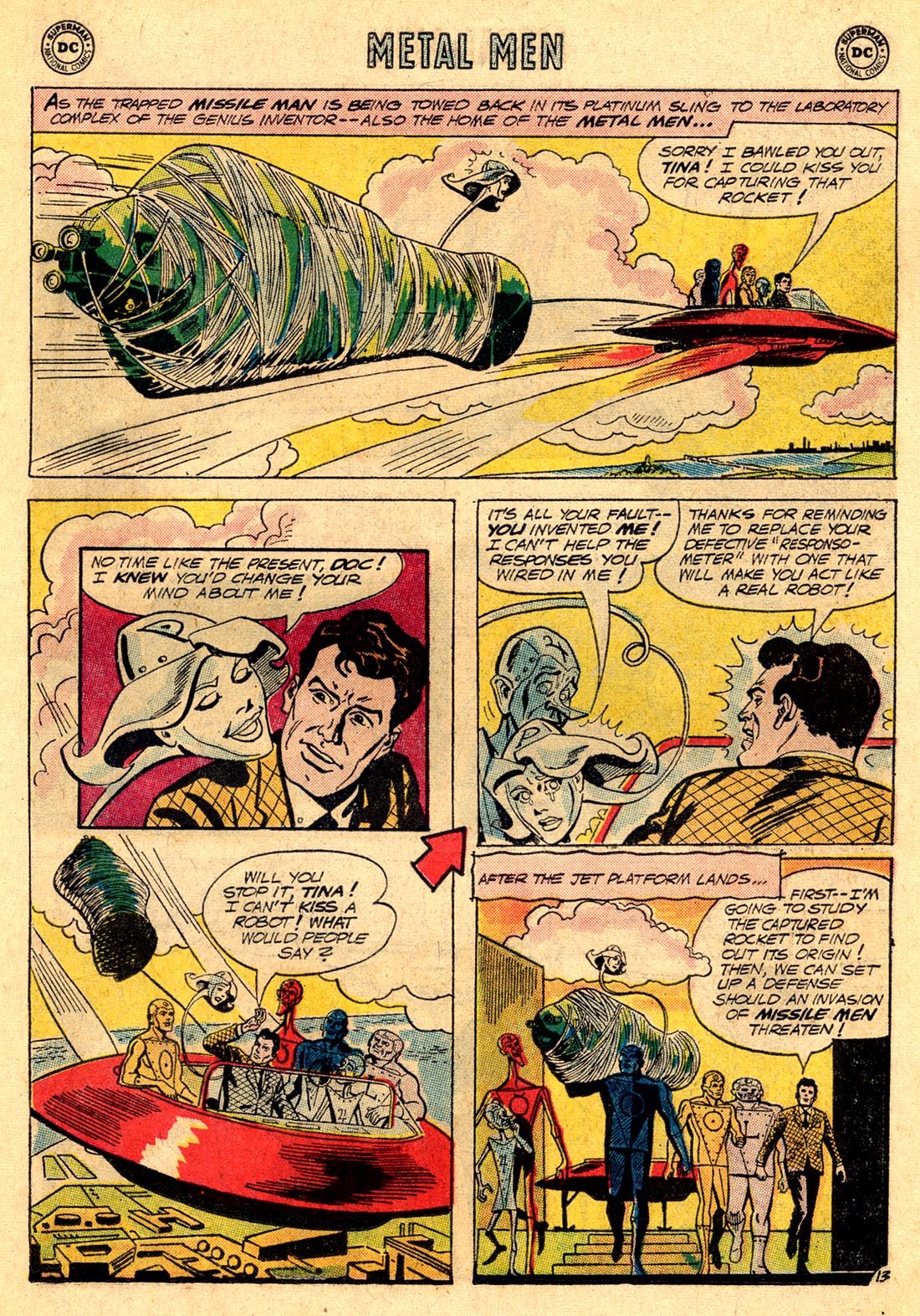 Read online Metal Men (1963) comic -  Issue #12 - 19