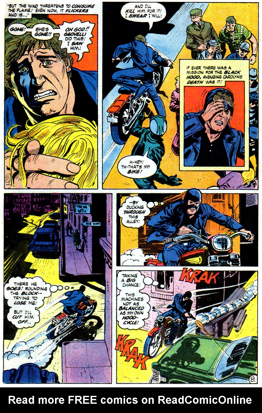 Read online The Black Hood (1983) comic -  Issue #2 - 22
