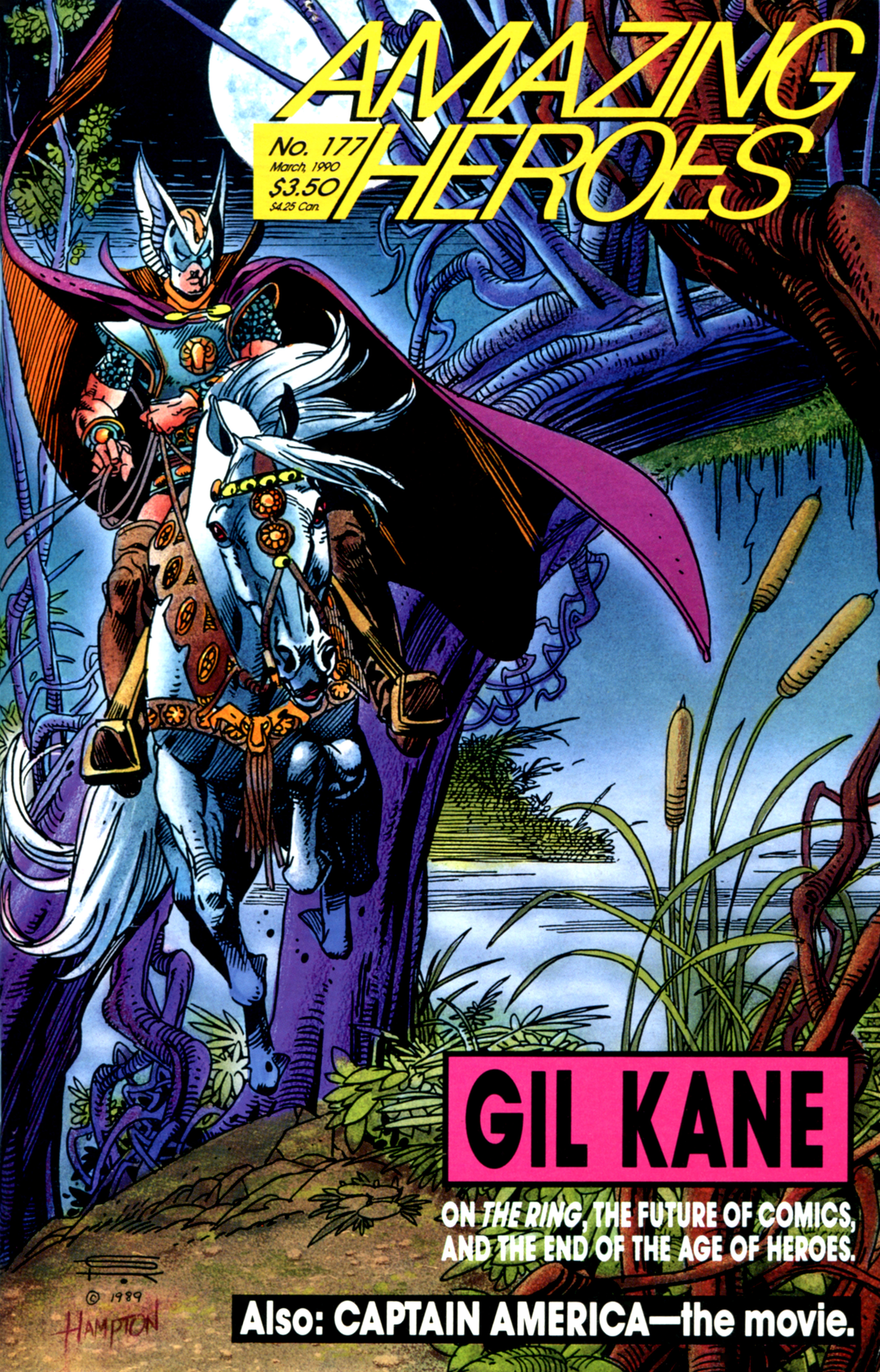 Read online Amazing Heroes comic -  Issue #177 - 1