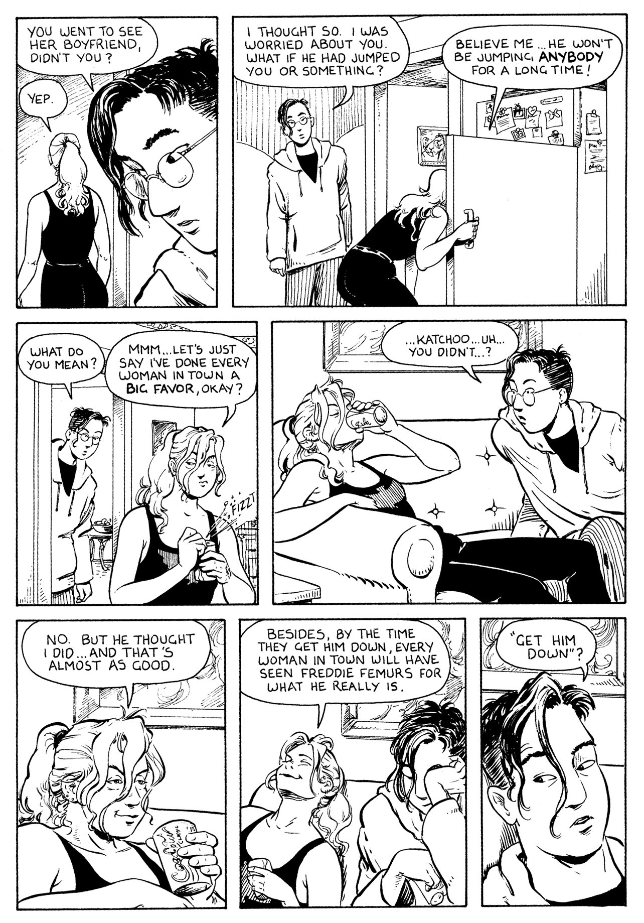 Read online Strangers in Paradise (1997) comic -  Issue #2 - 24