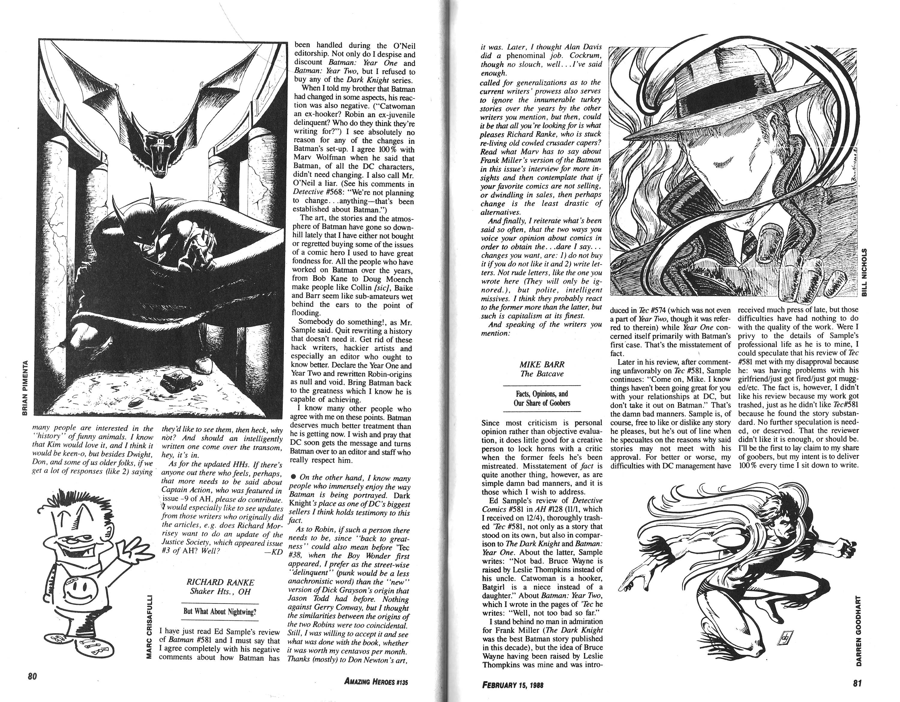 Read online Amazing Heroes comic -  Issue #135 - 41