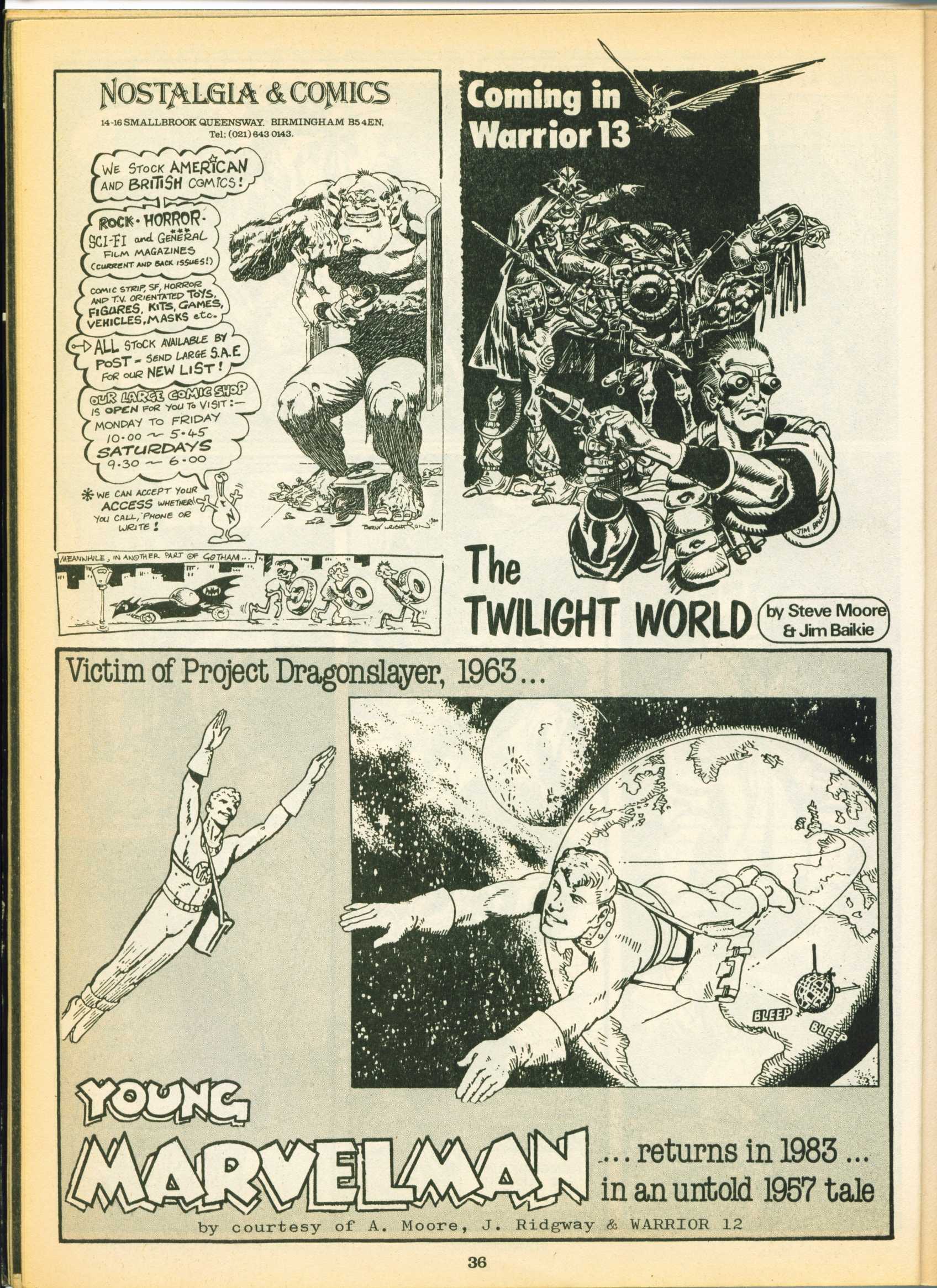 Read online Warrior comic -  Issue #10 - 35