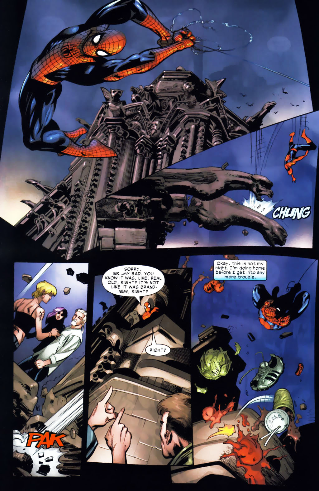 Read online The Spectacular Spider-Man (2003) comic -  Issue #23 - 22