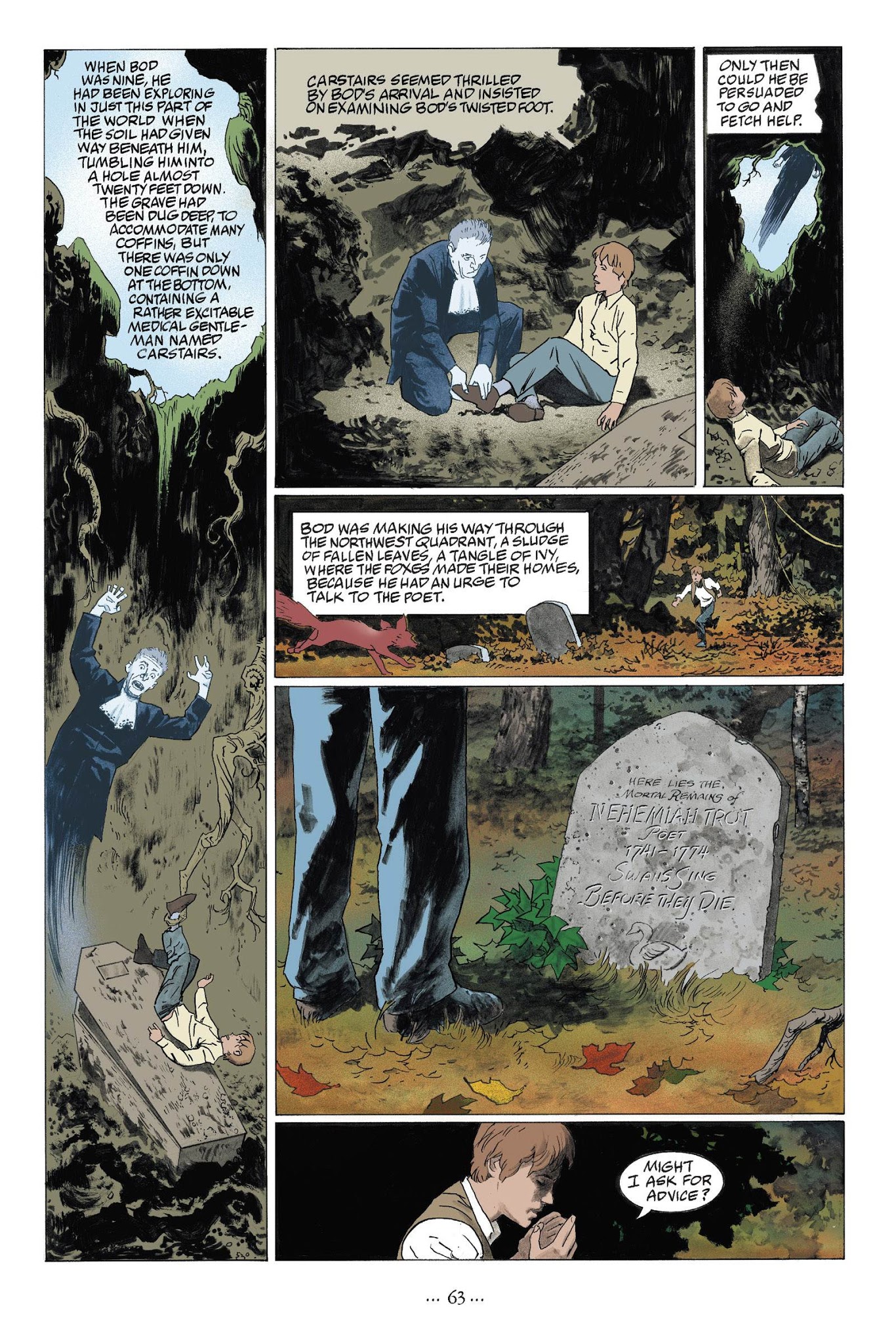 Read online The Graveyard Book: Graphic Novel comic -  Issue # TPB 2 - 69