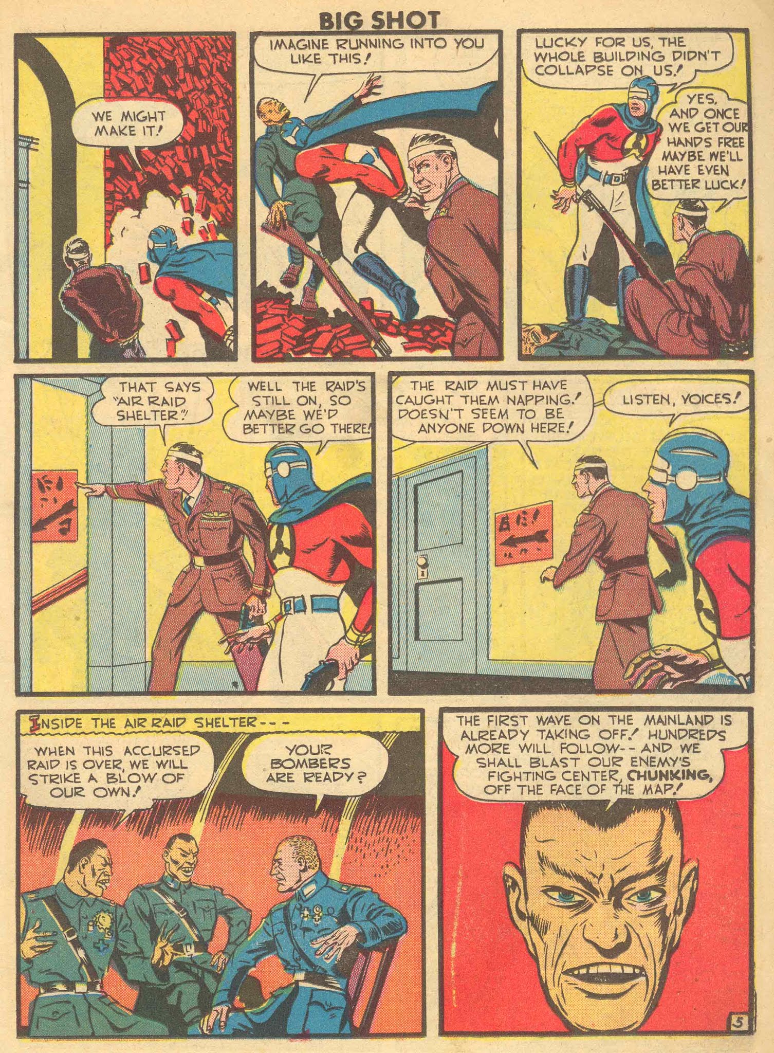 Read online Big Shot comic -  Issue #39 - 41