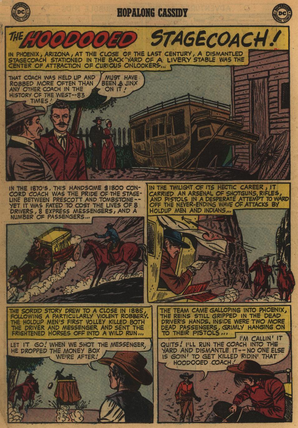 Read online Hopalong Cassidy comic -  Issue #93 - 22