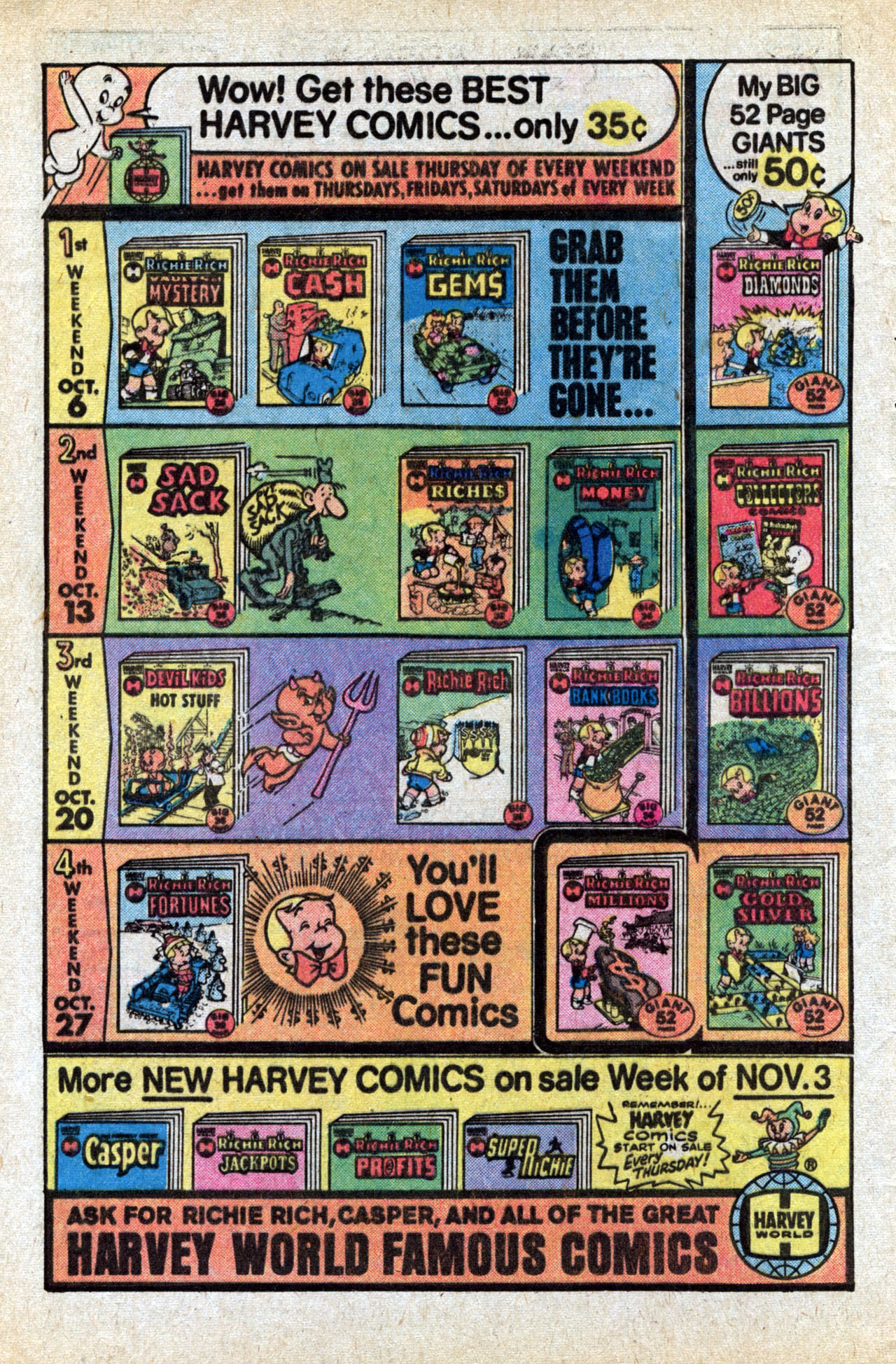 Read online Hot Stuff, the Little Devil comic -  Issue #142 - 4