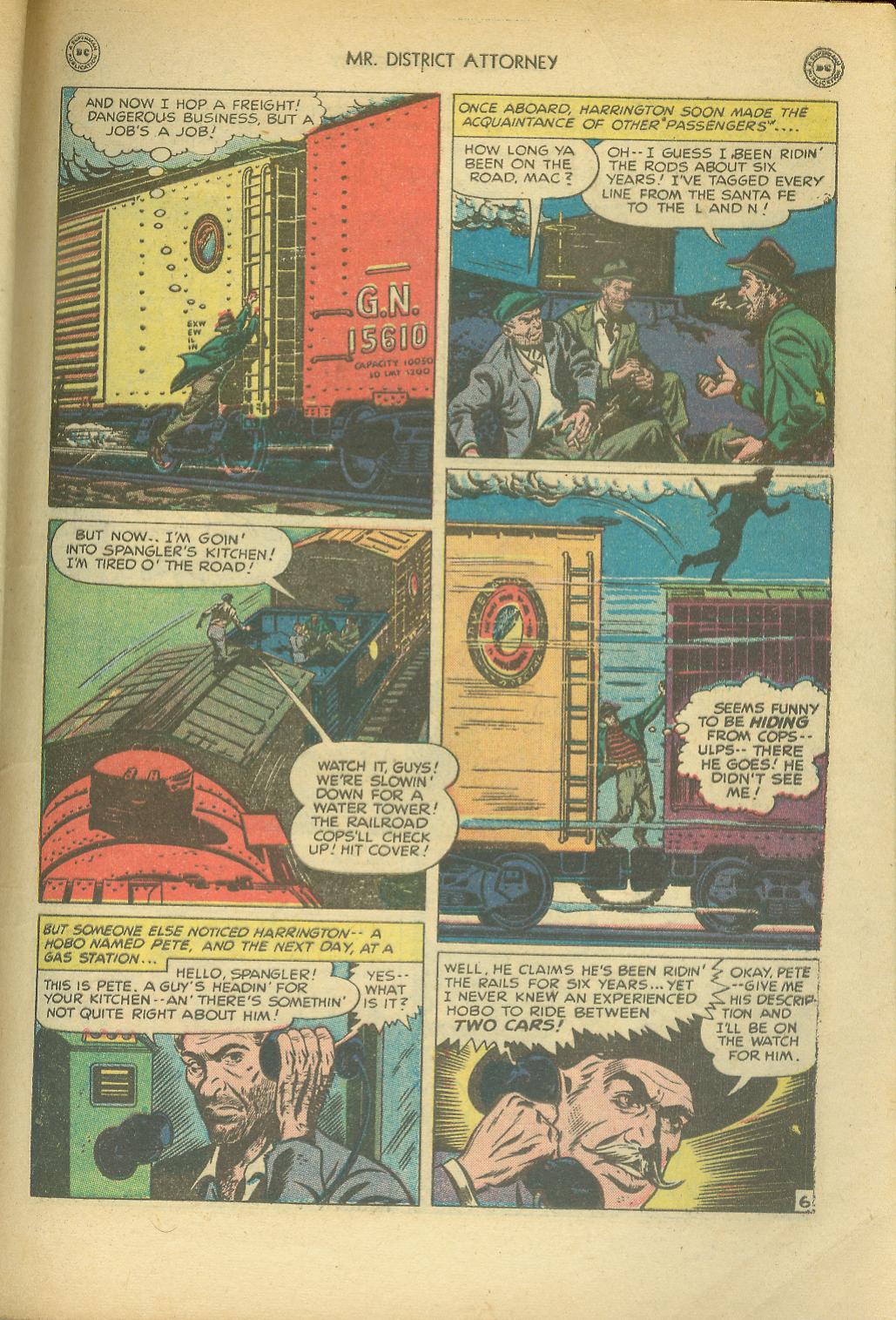 Read online Mr. District Attorney comic -  Issue #7 - 47