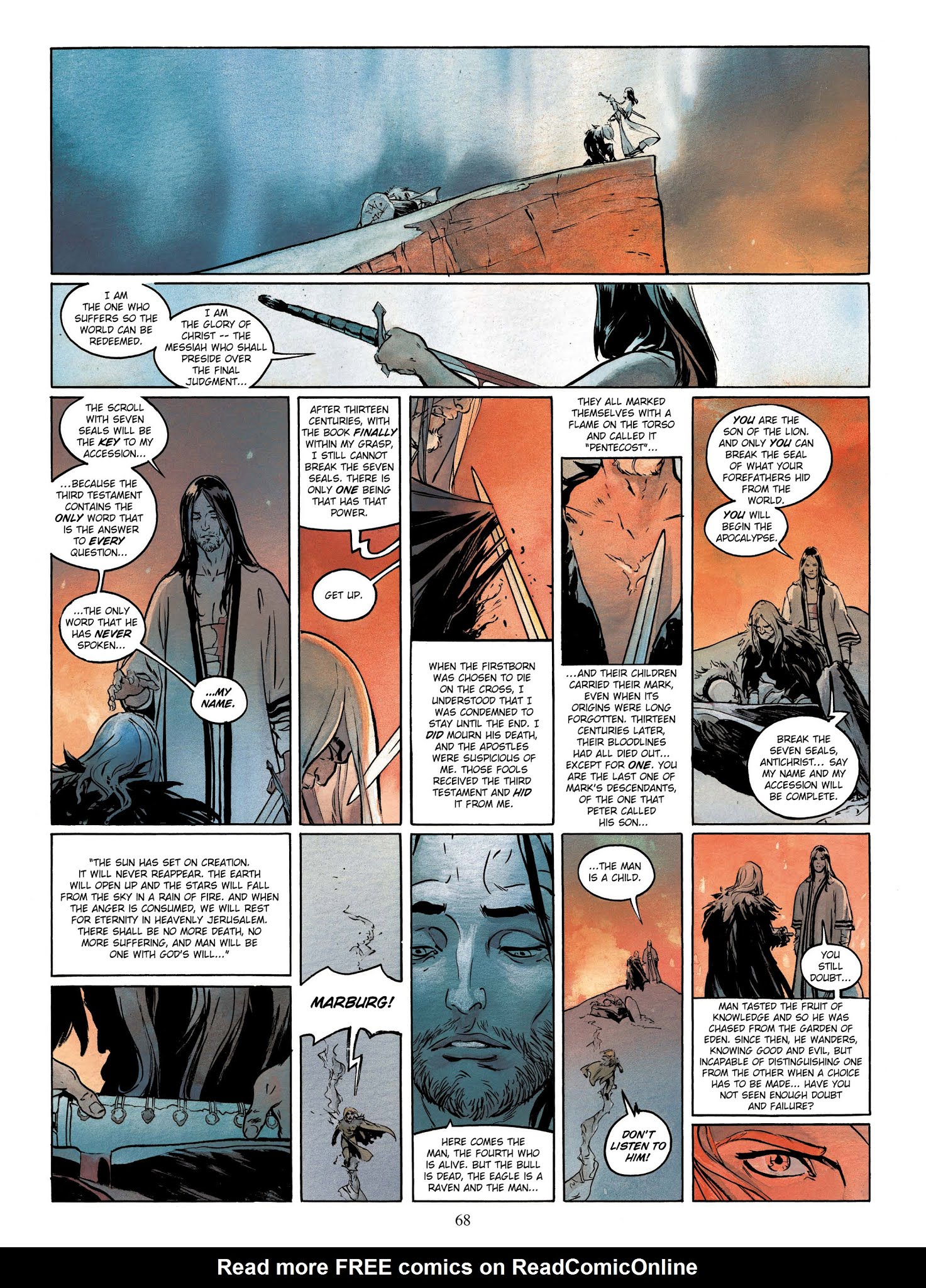 Read online The Third Testament comic -  Issue #4 - 68